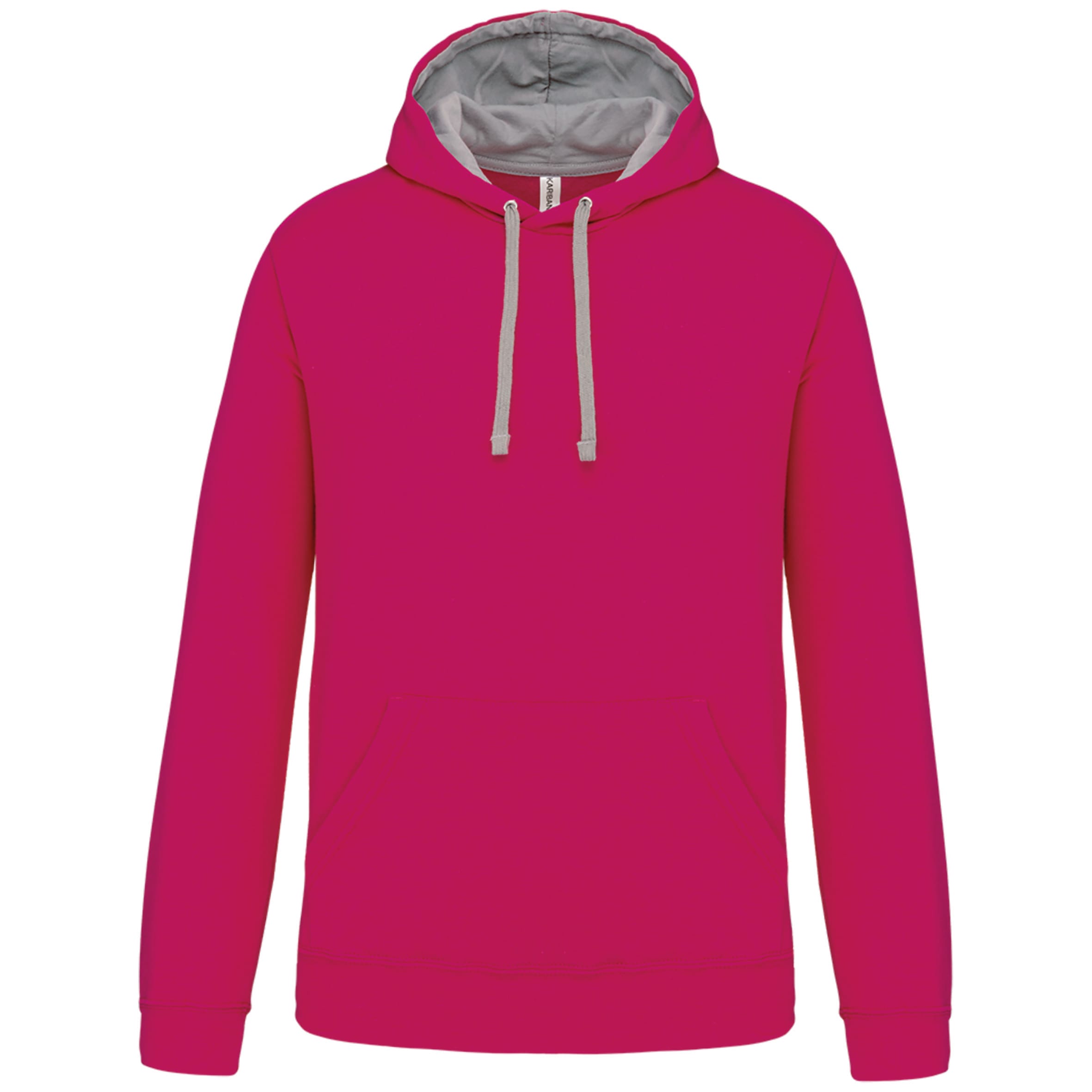 Sweater met contrasterende capuchon