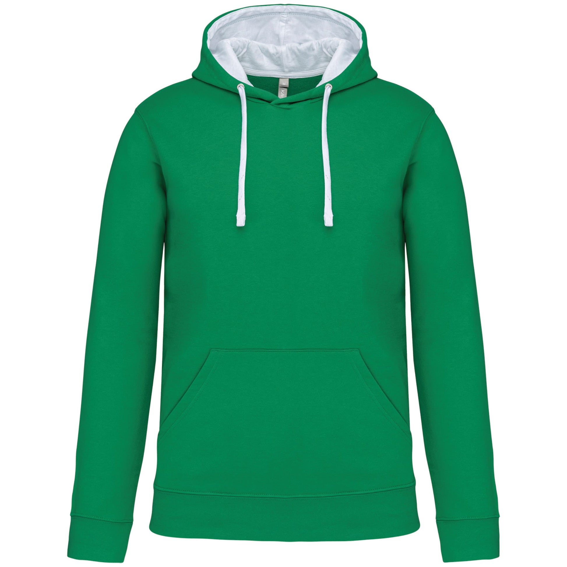 Sweater met contrasterende capuchon