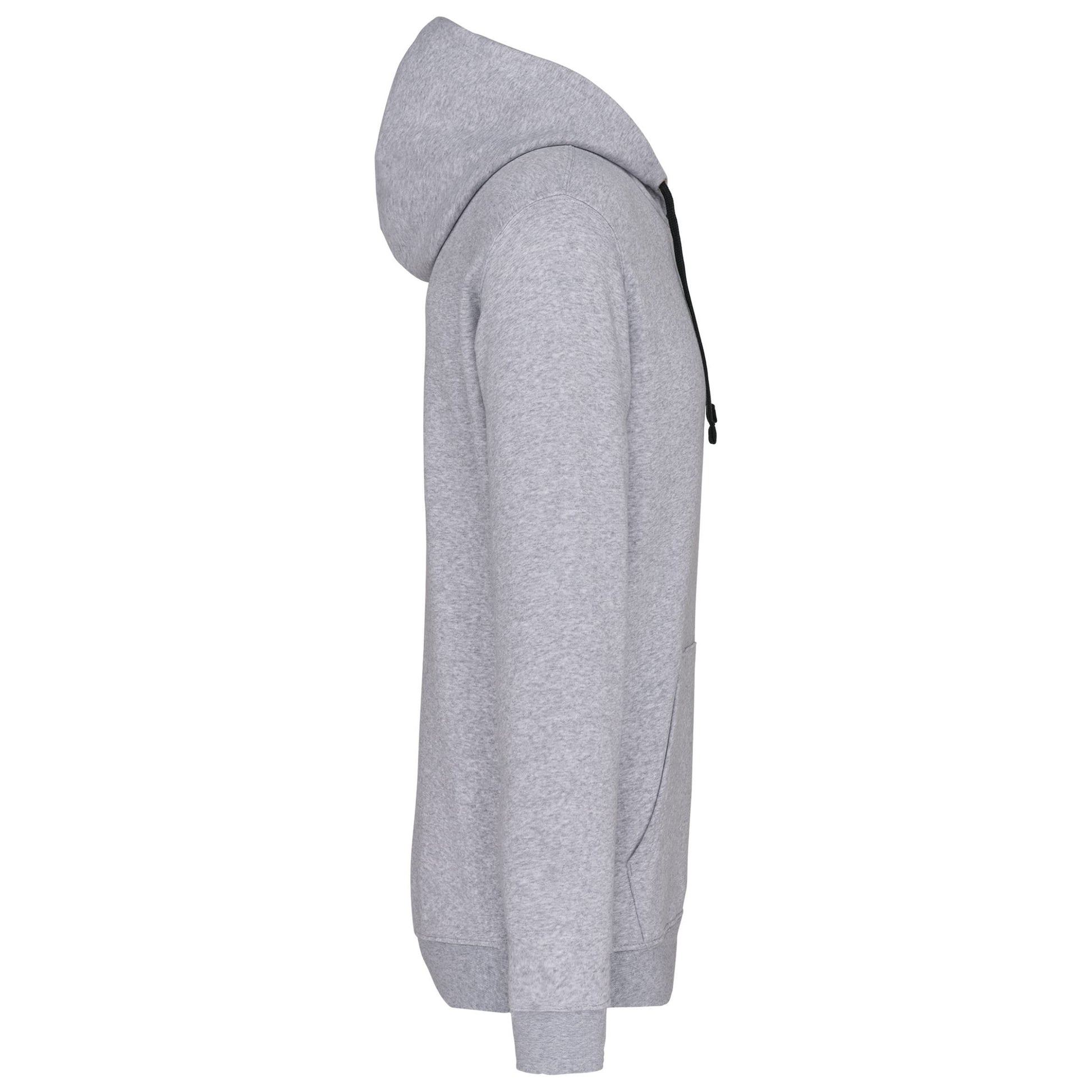 Sweater met contrasterende capuchon