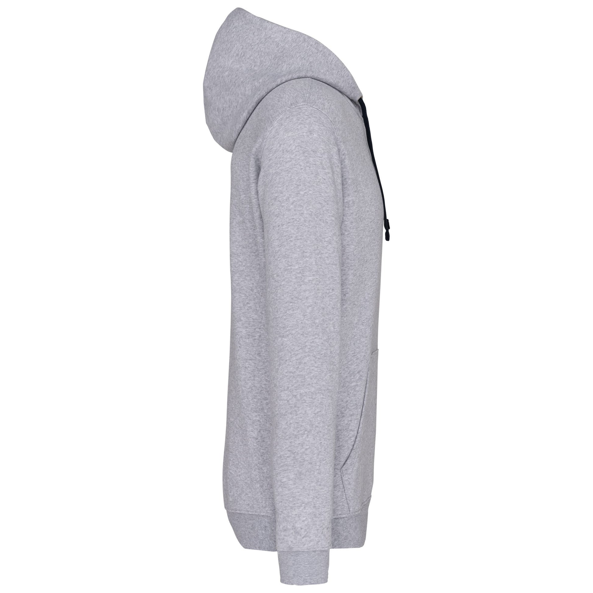 Sweater met contrasterende capuchon