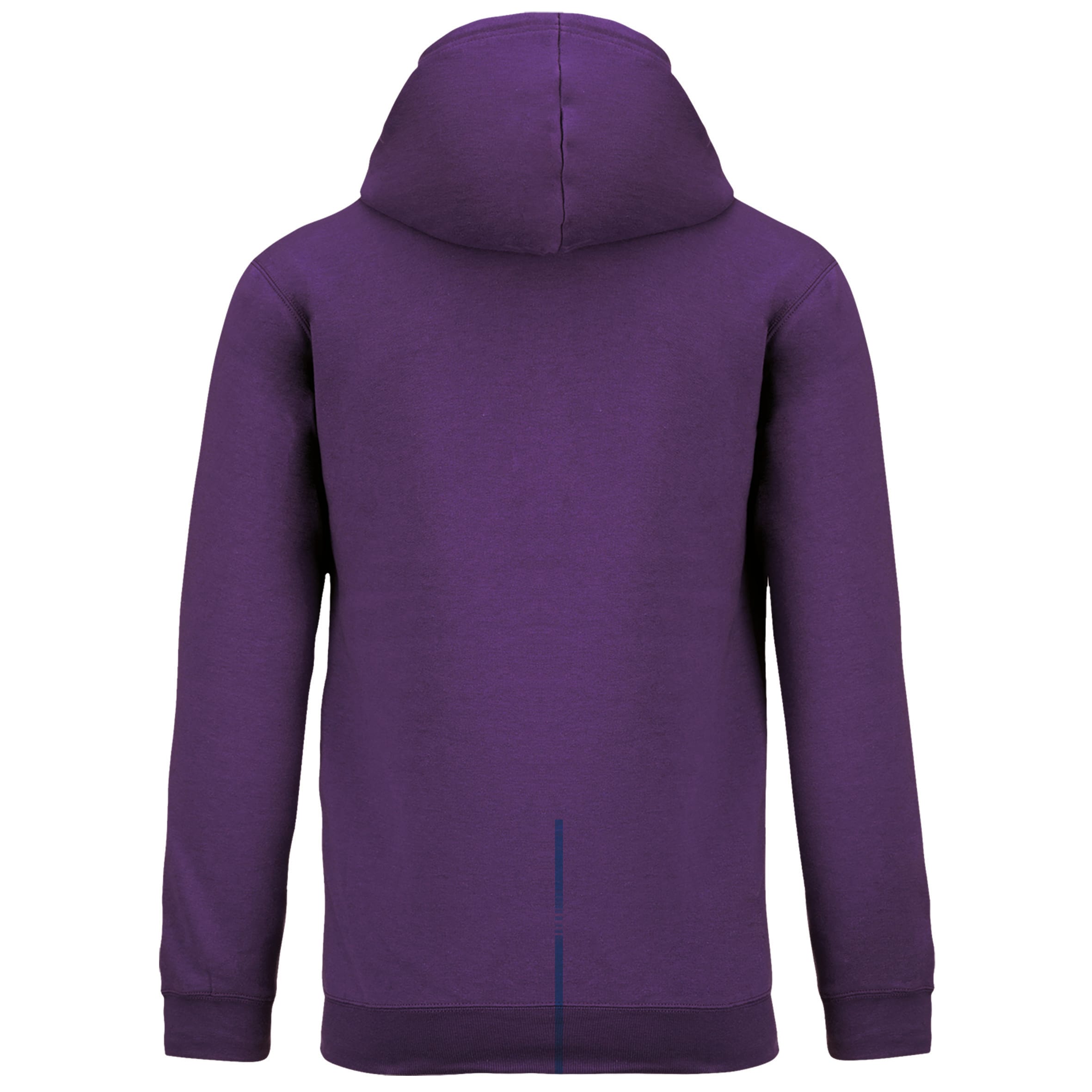 Sweater met contrasterende capuchon