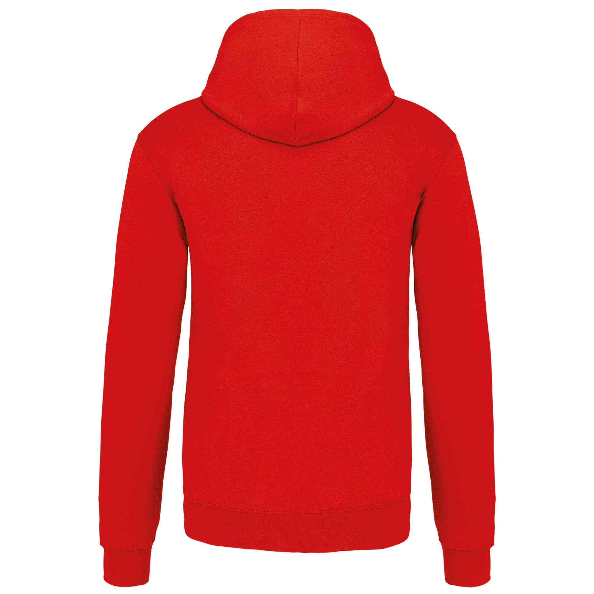 Sweater met contrasterende capuchon