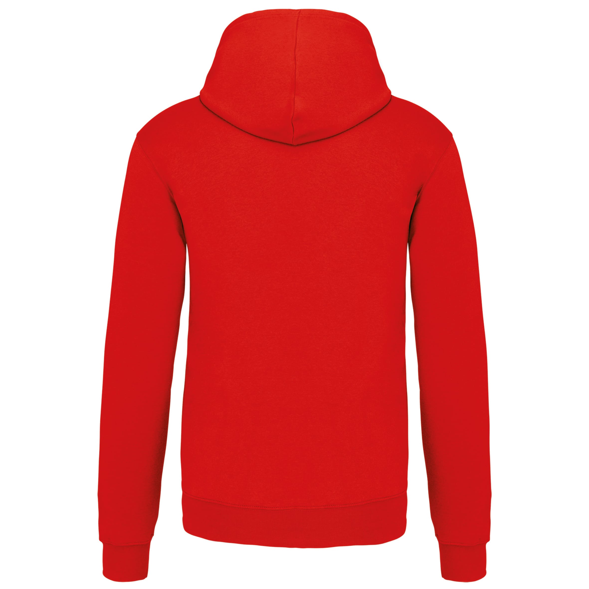 Sweater met contrasterende capuchon
