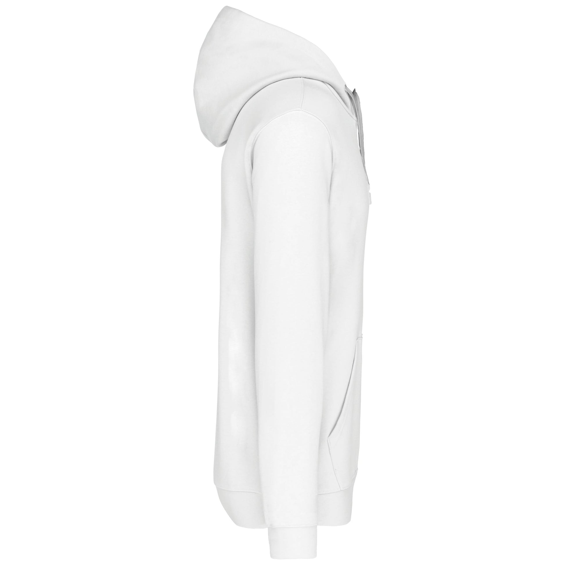 Sweater met contrasterende capuchon