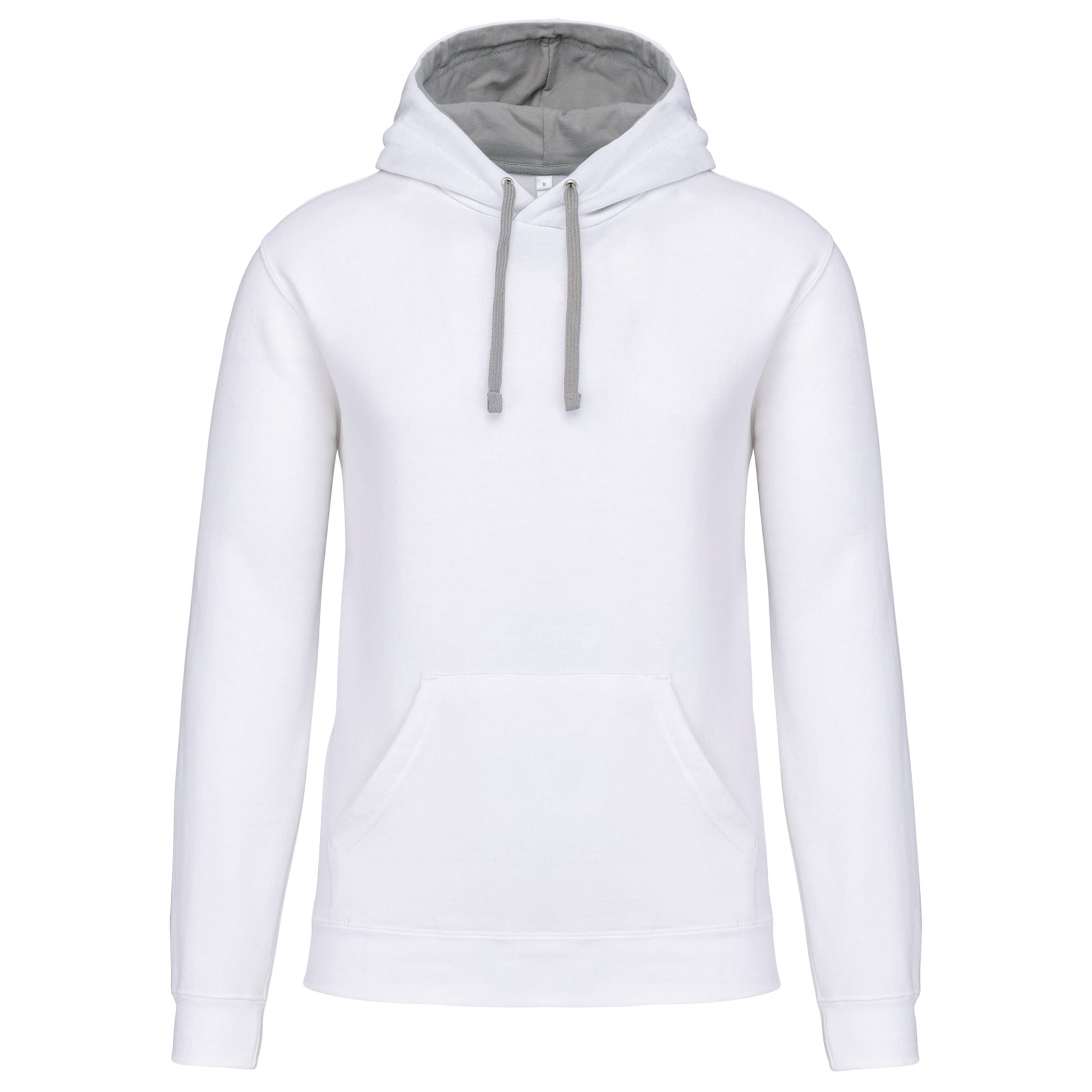 Sweater met contrasterende capuchon