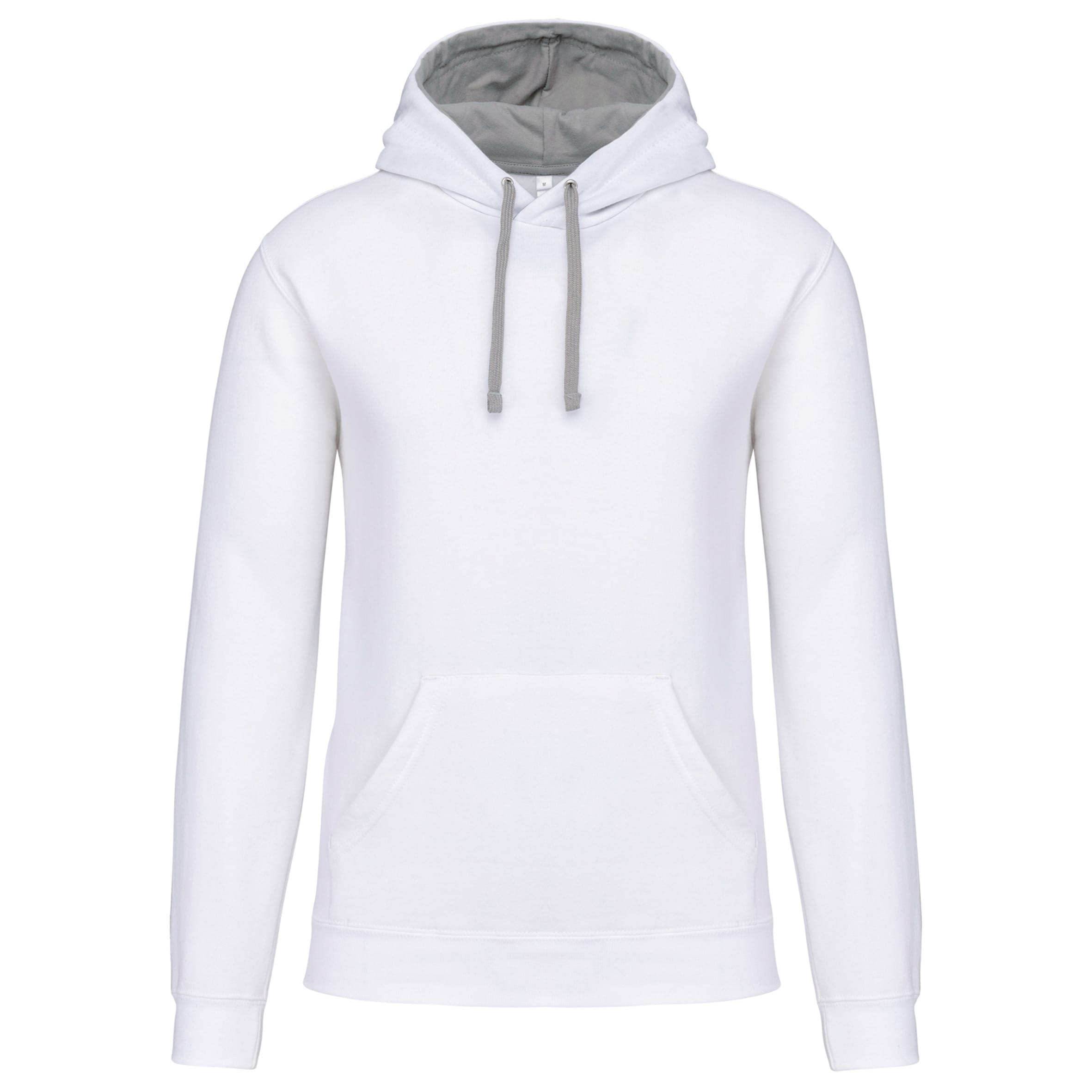 Sweater met contrasterende capuchon