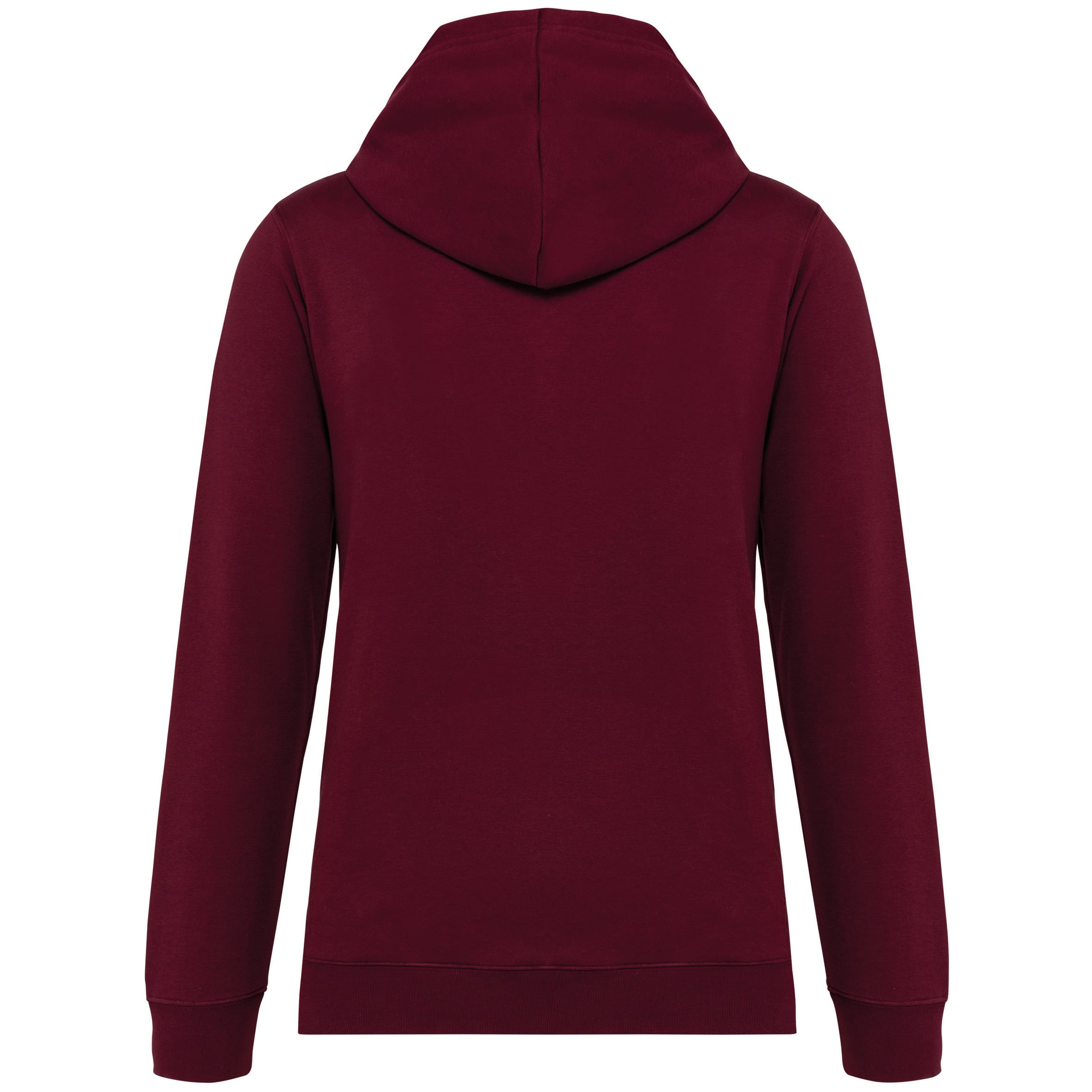 Sweater met contrasterende capuchon