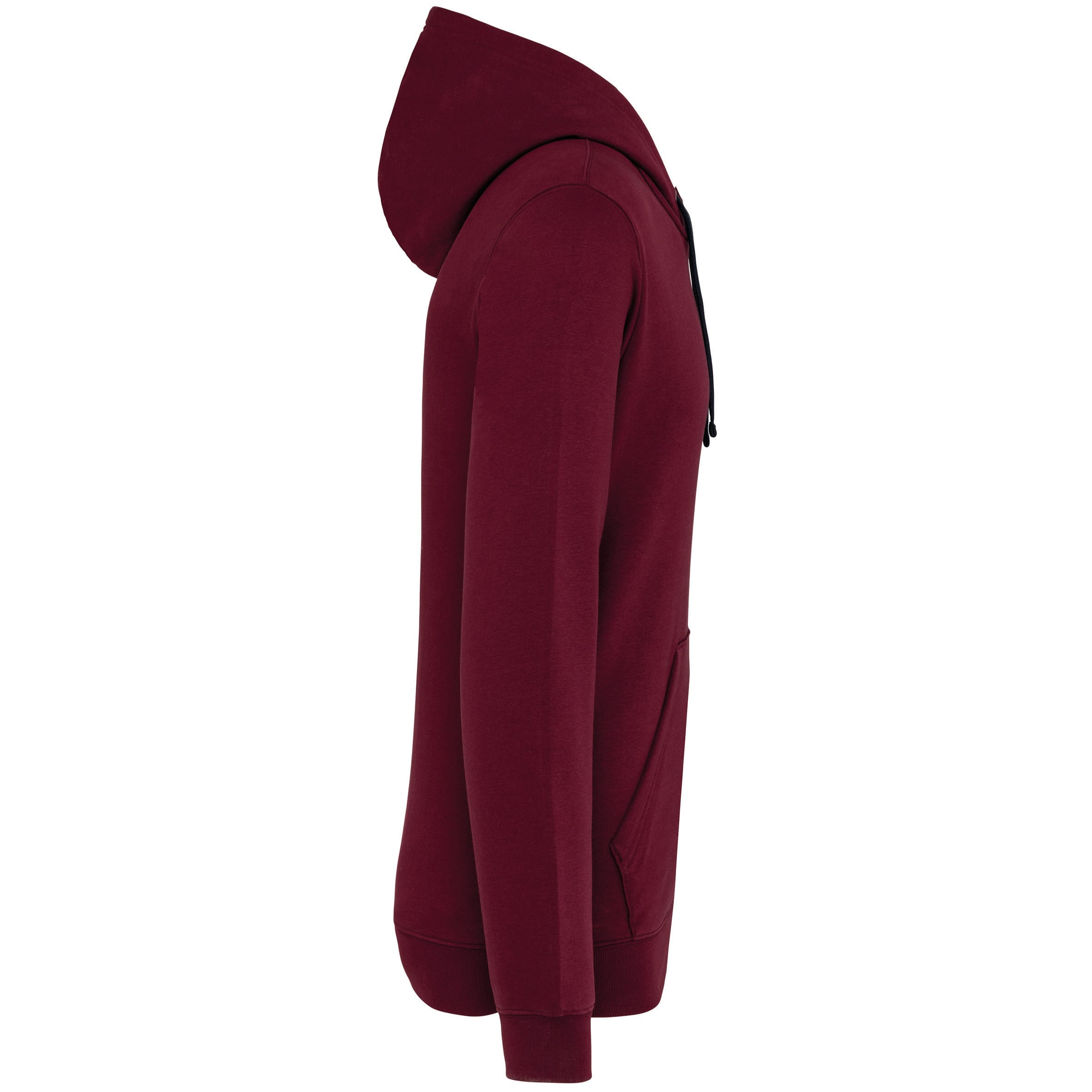 Sweater met contrasterende capuchon