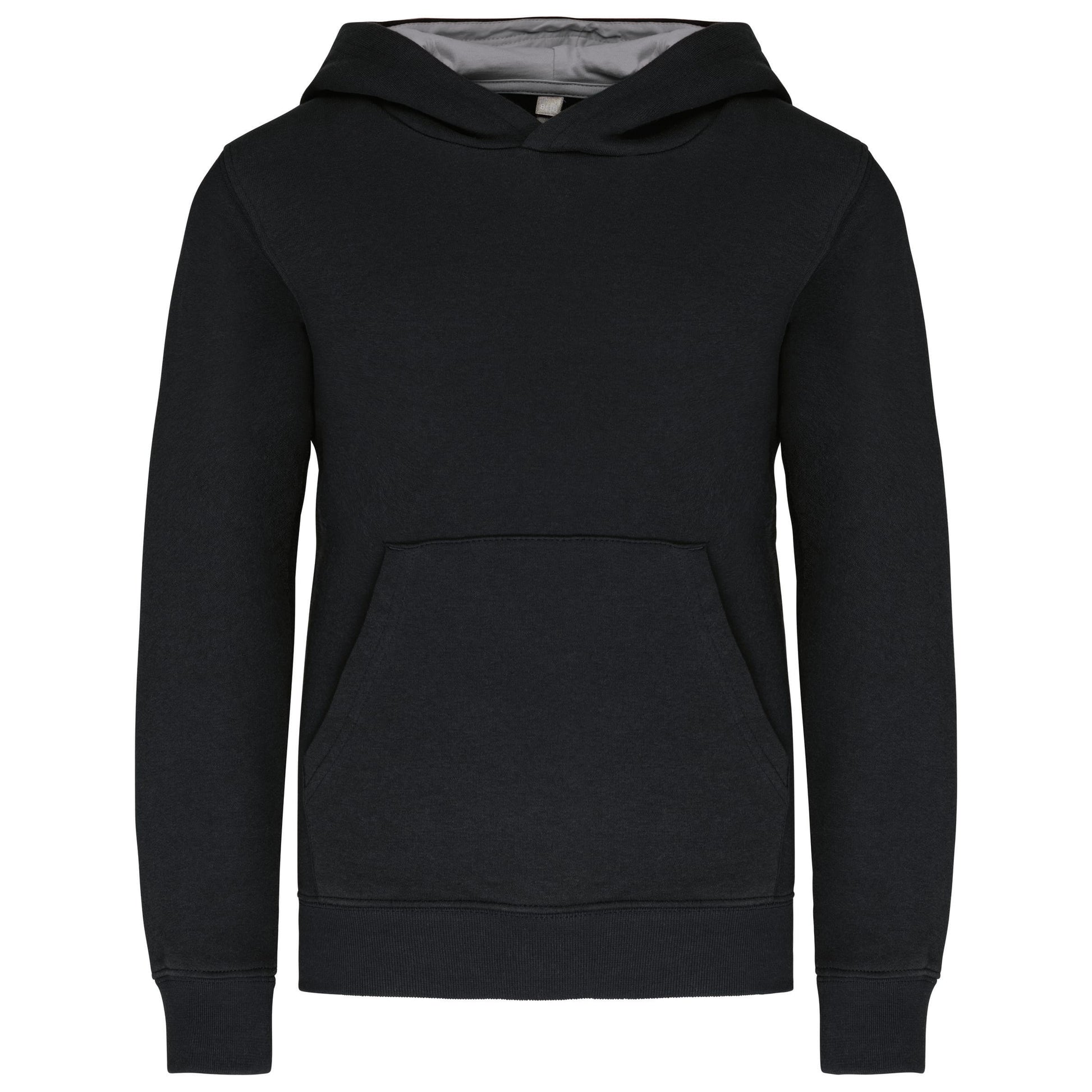 Kinder Sweater met gecontrasteerde capuchon