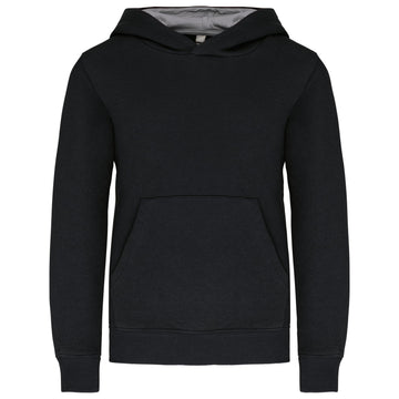 Kinder Sweater met gecontrasteerde capuchon