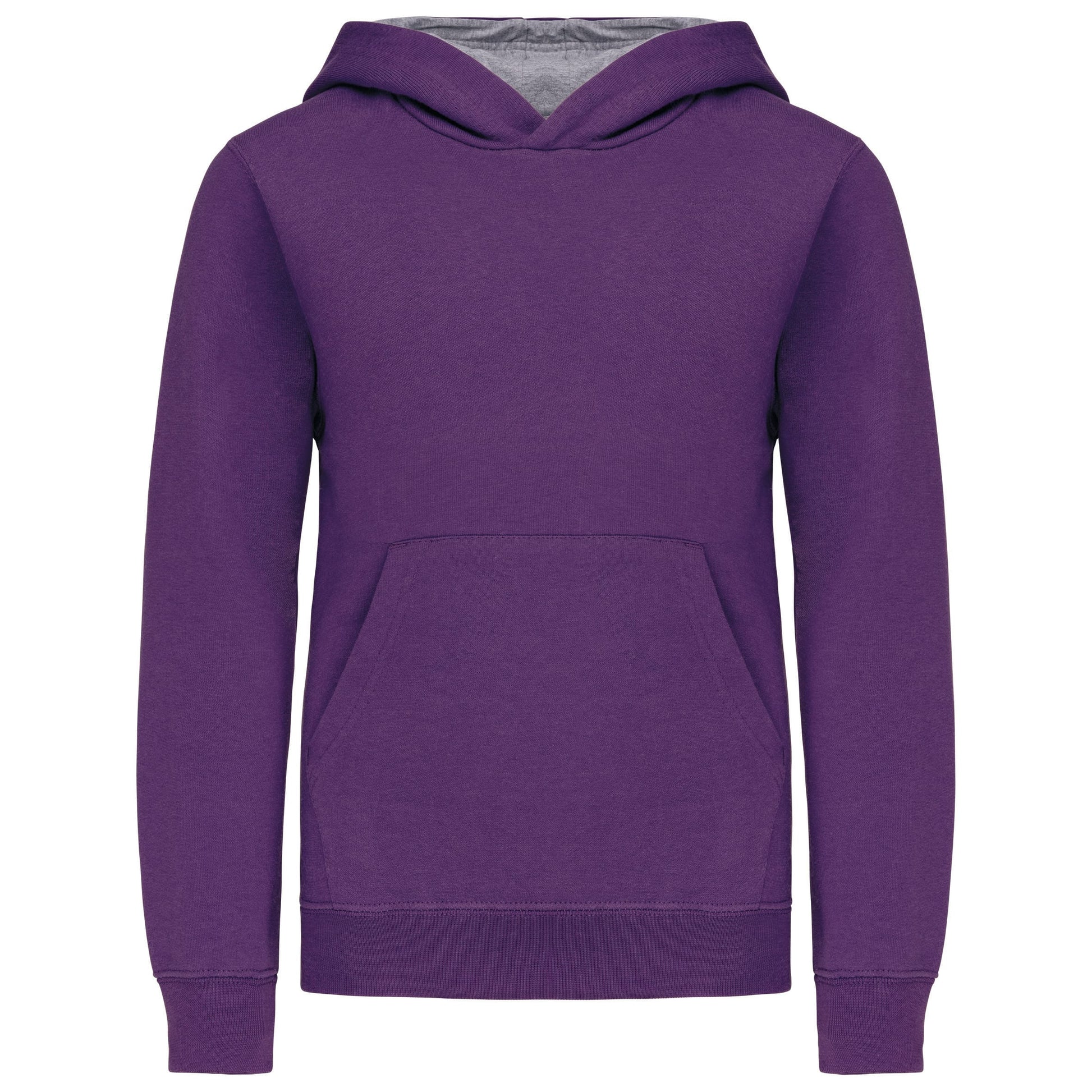 Kinder Sweater met gecontrasteerde capuchon