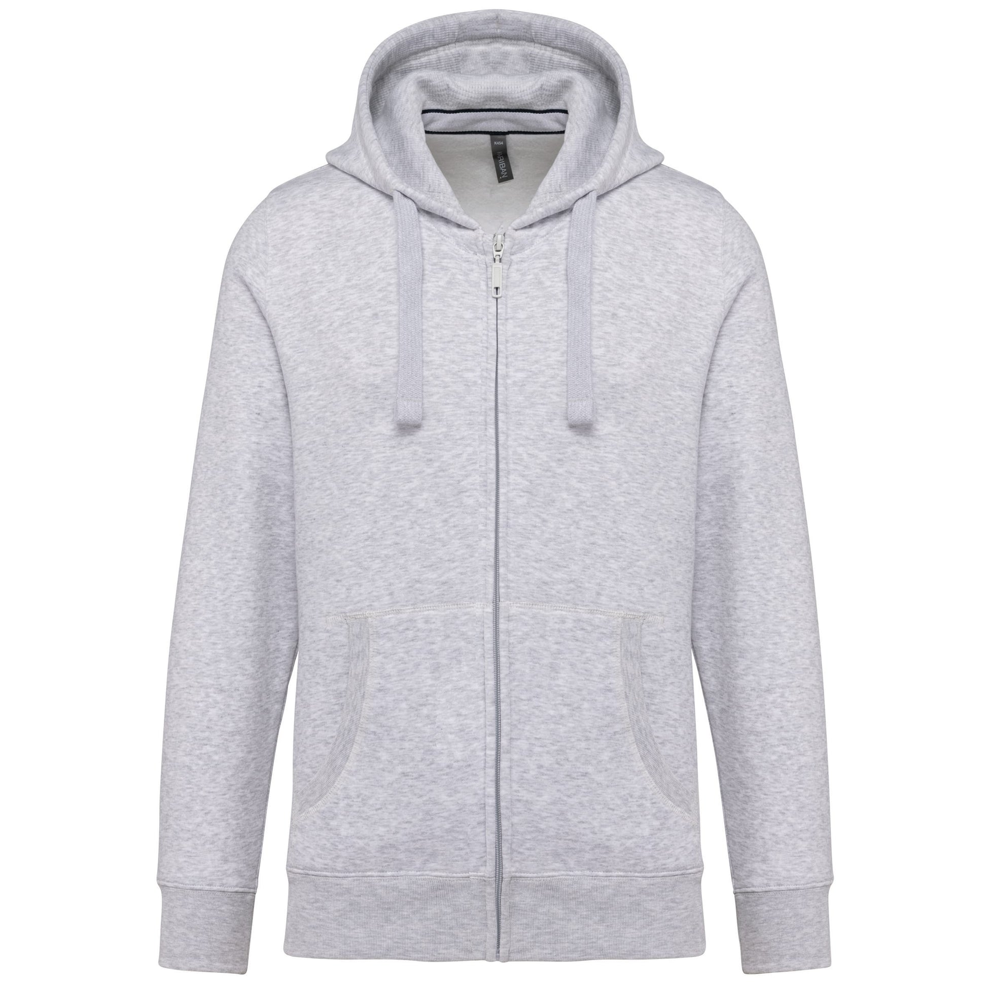 Hooded Sweater Met Rits