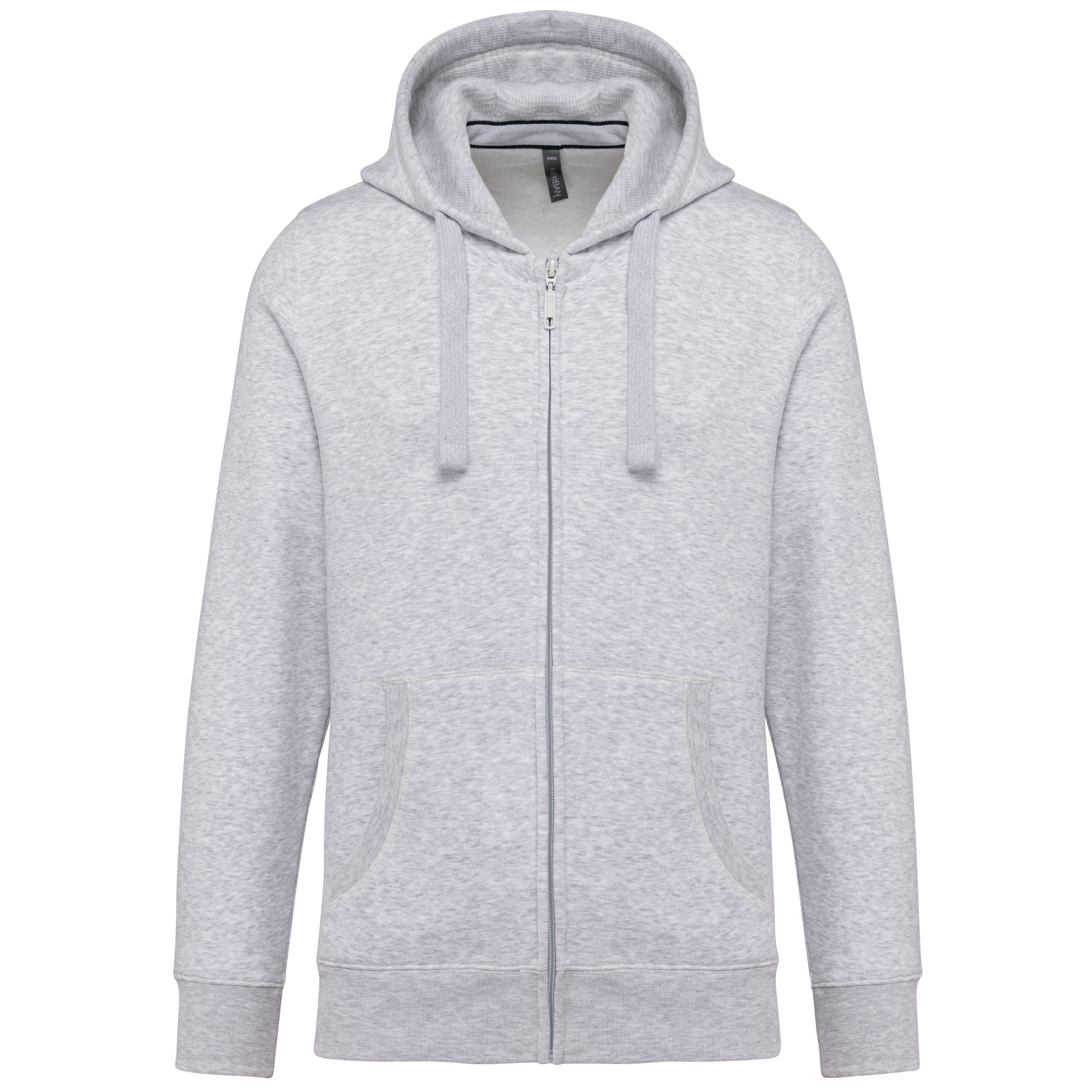 Hooded Sweater Met Rits