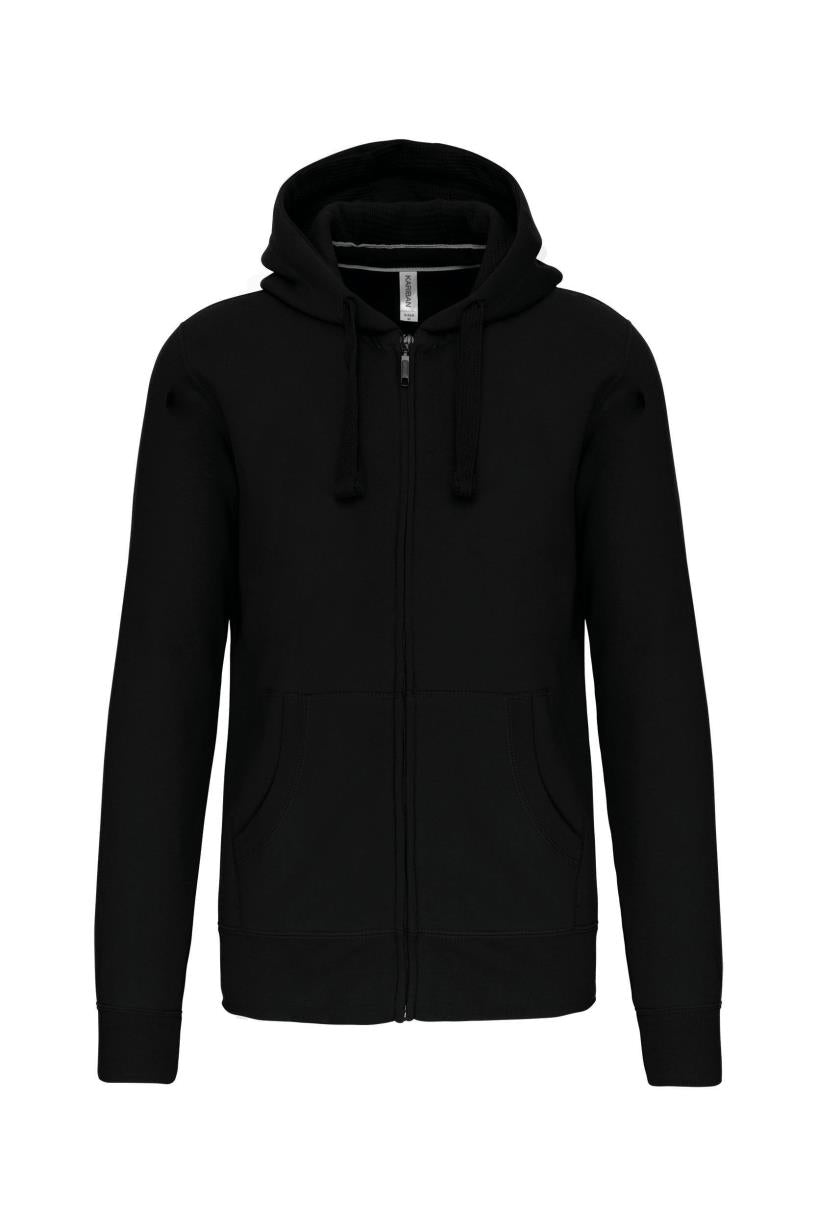 Hooded Sweater Met Rits