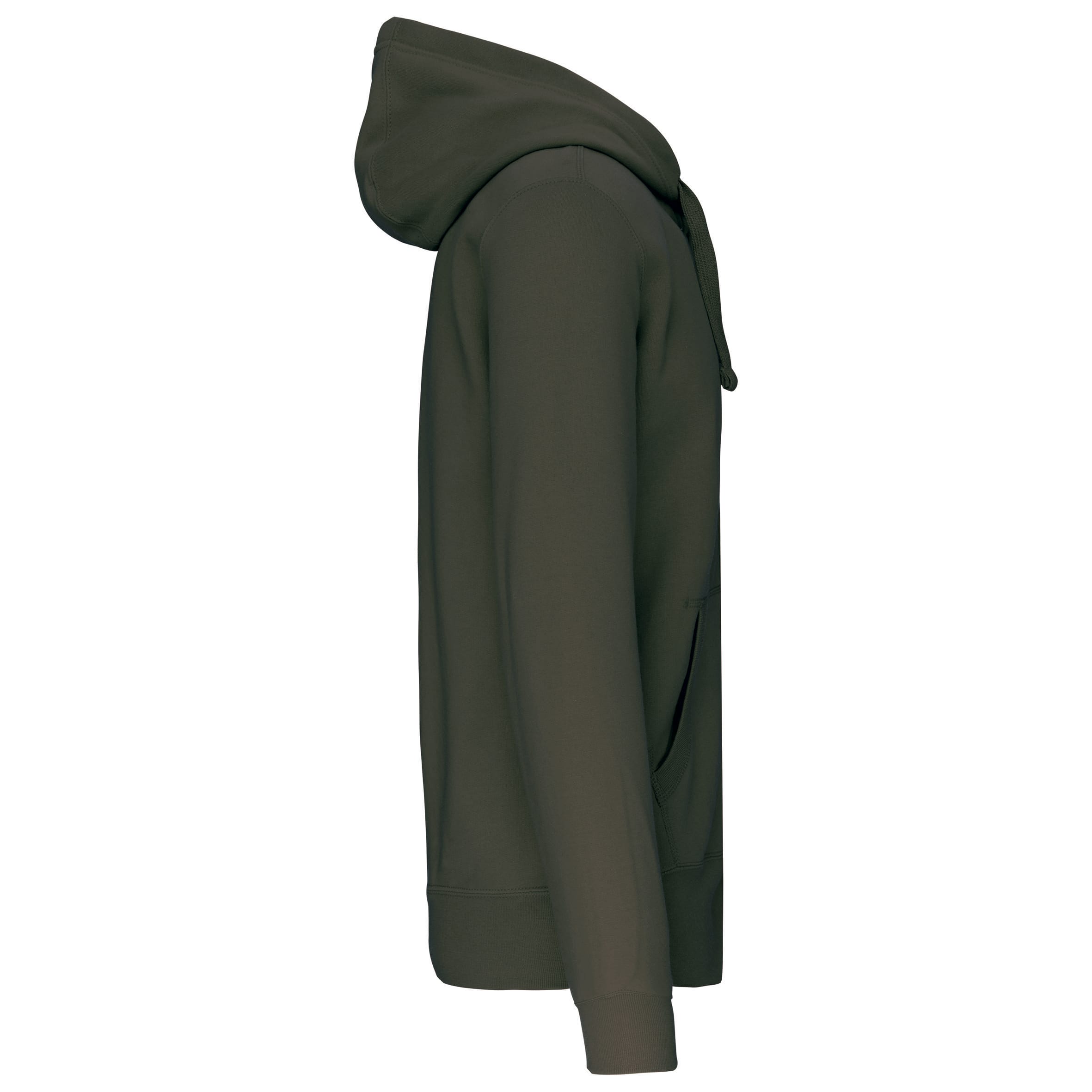 Hooded Sweater Met Rits