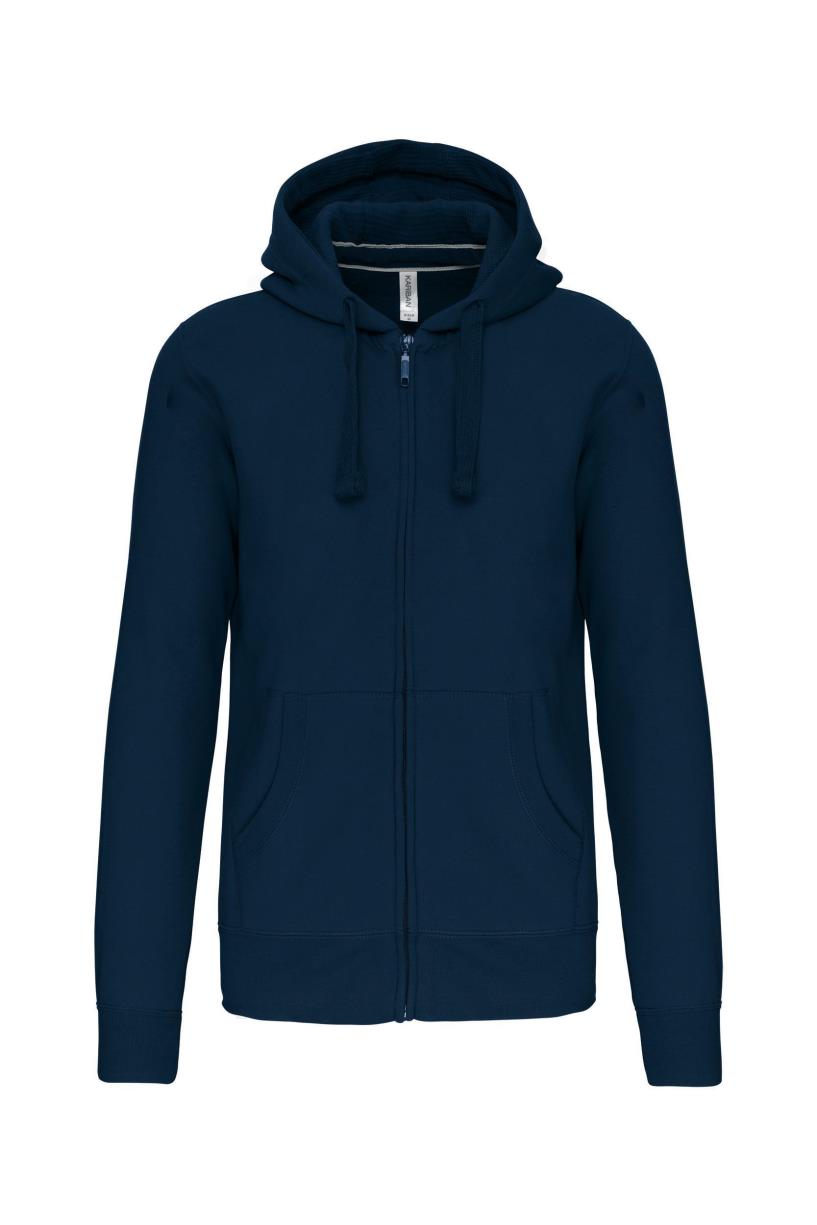 Hooded Sweater Met Rits