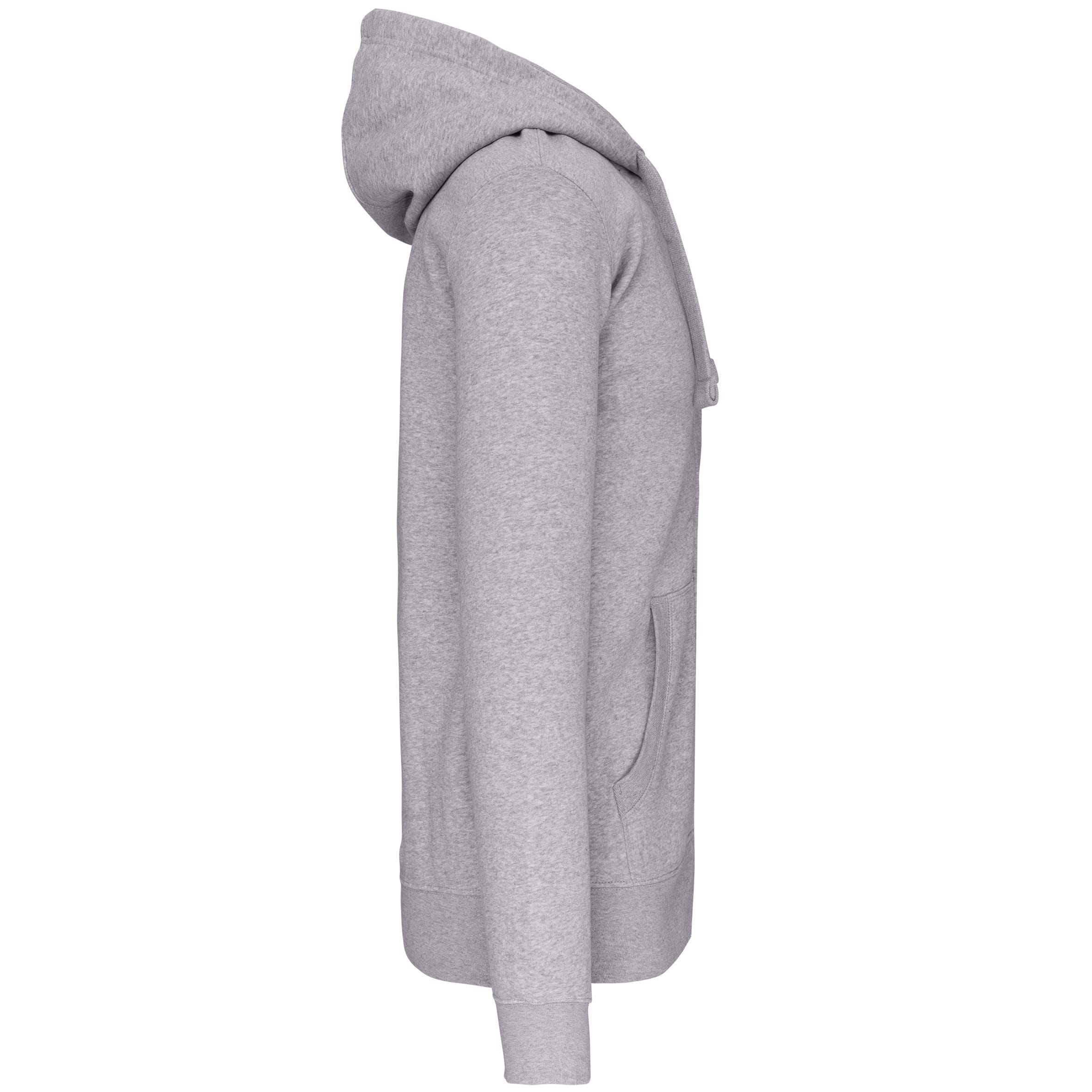 Hooded Sweater Met Rits