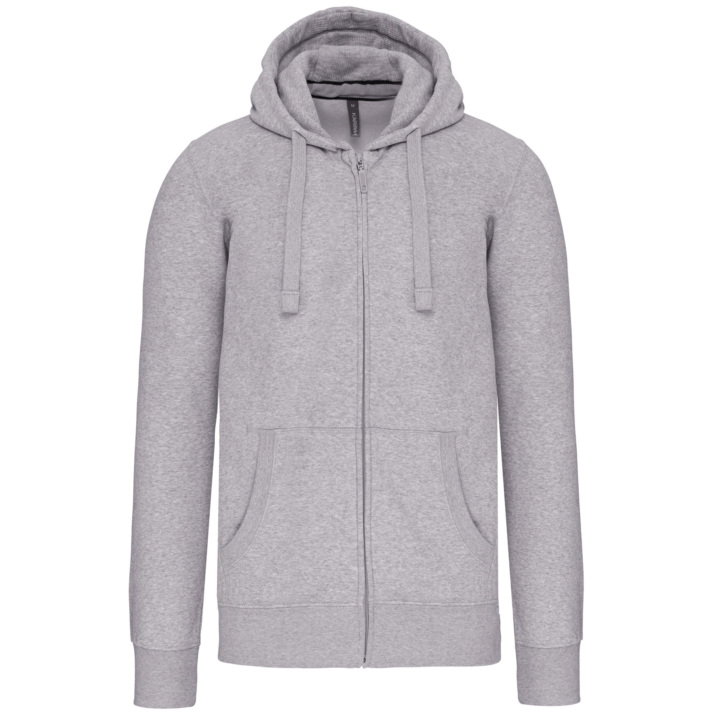 Hooded Sweater Met Rits