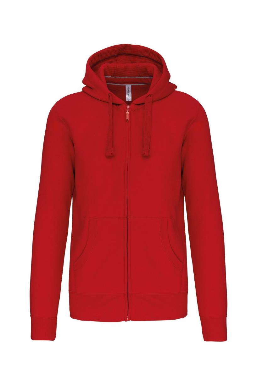 Hooded Sweater Met Rits