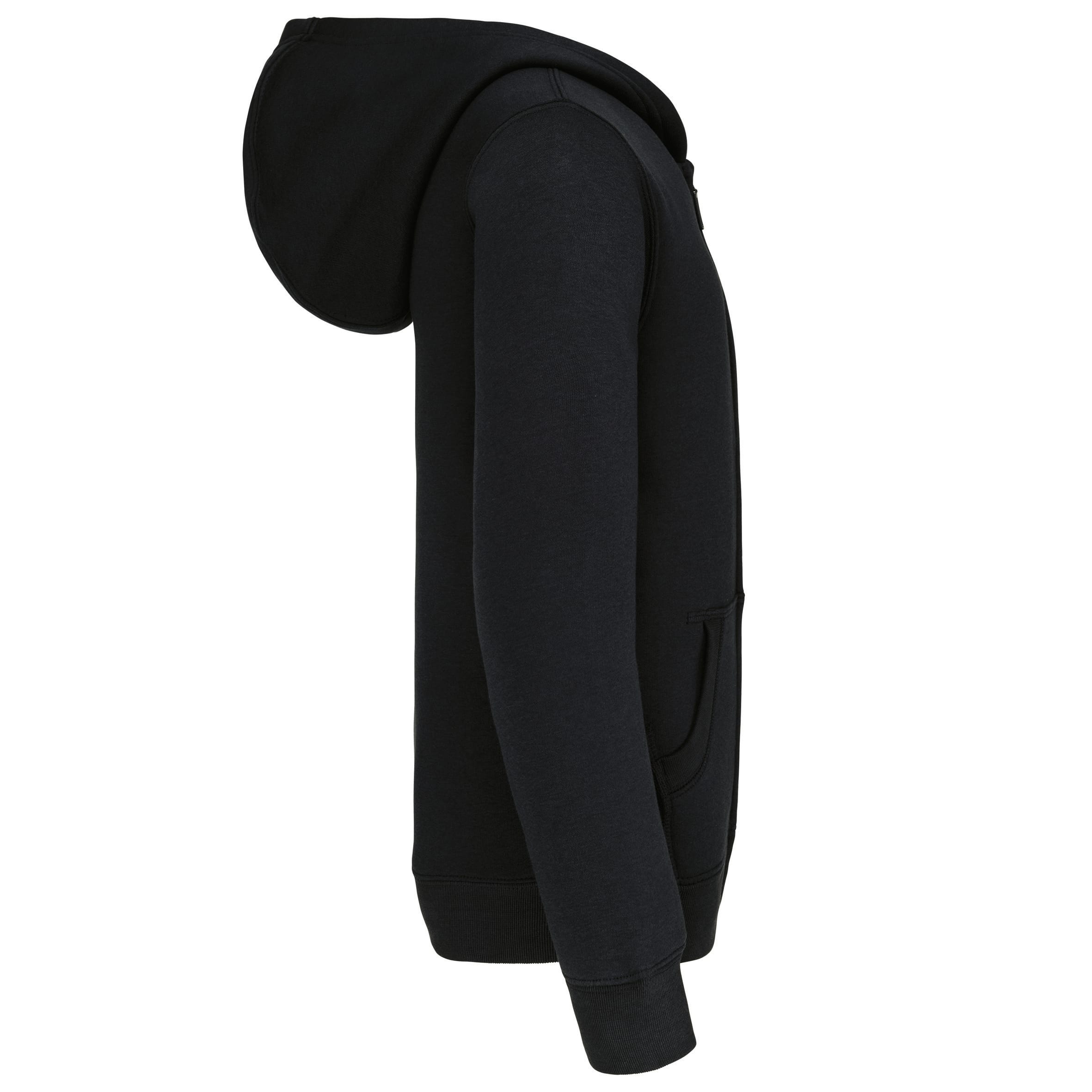 Kinder sweatvest met capuchon