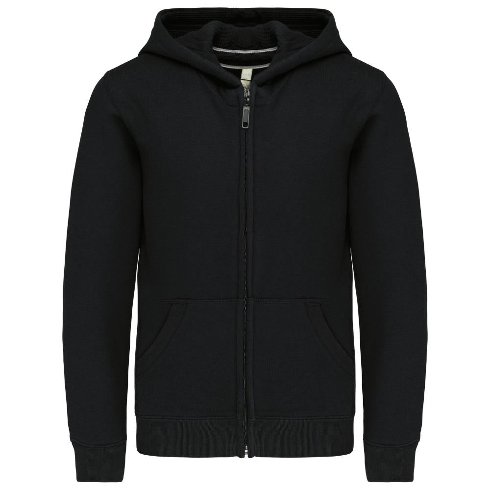 Kinder sweatvest met capuchon
