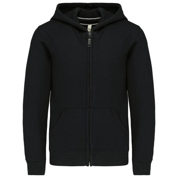 Kinder sweatvest met capuchon