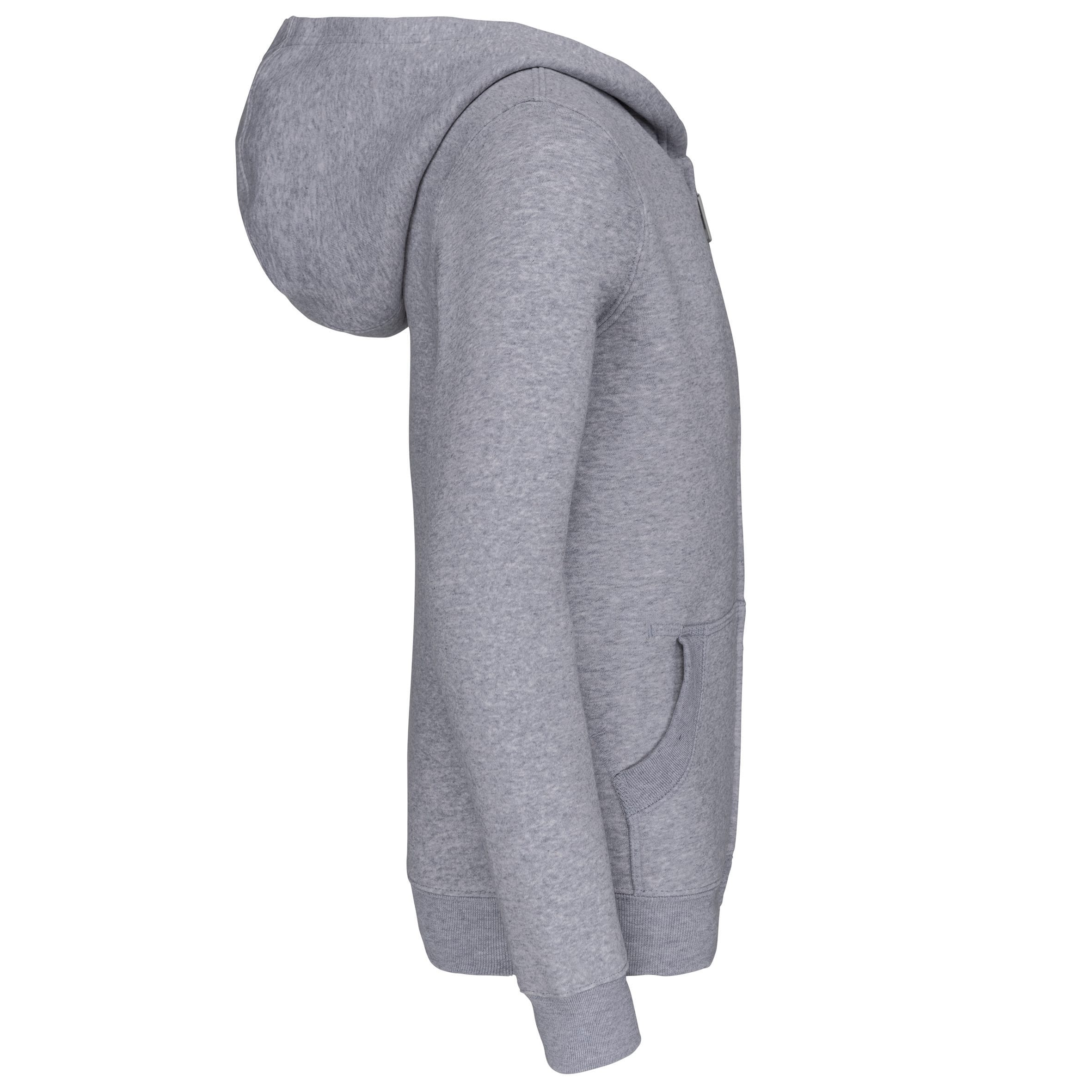 Kinder sweatvest met capuchon