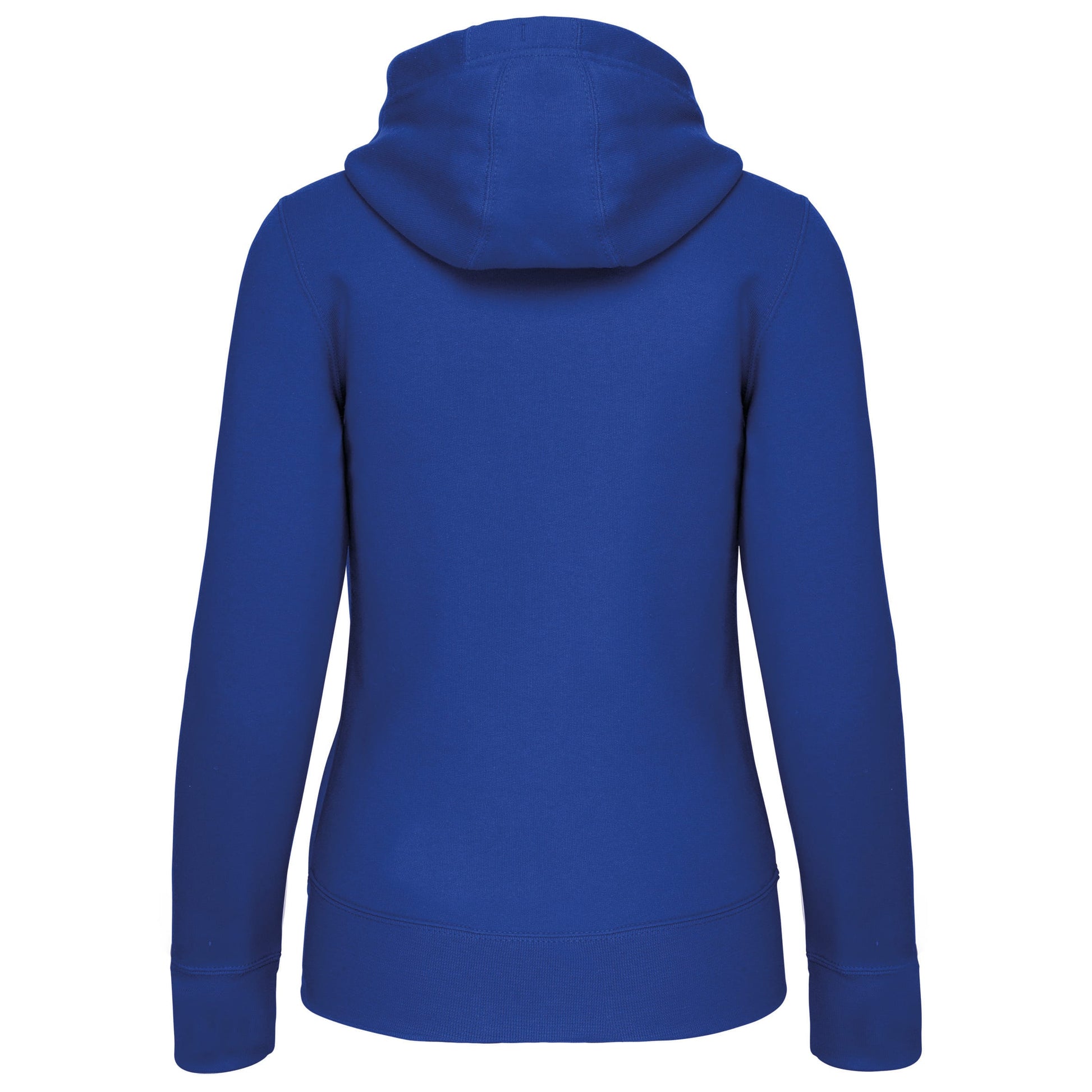 Damessweater met rits en capuchon