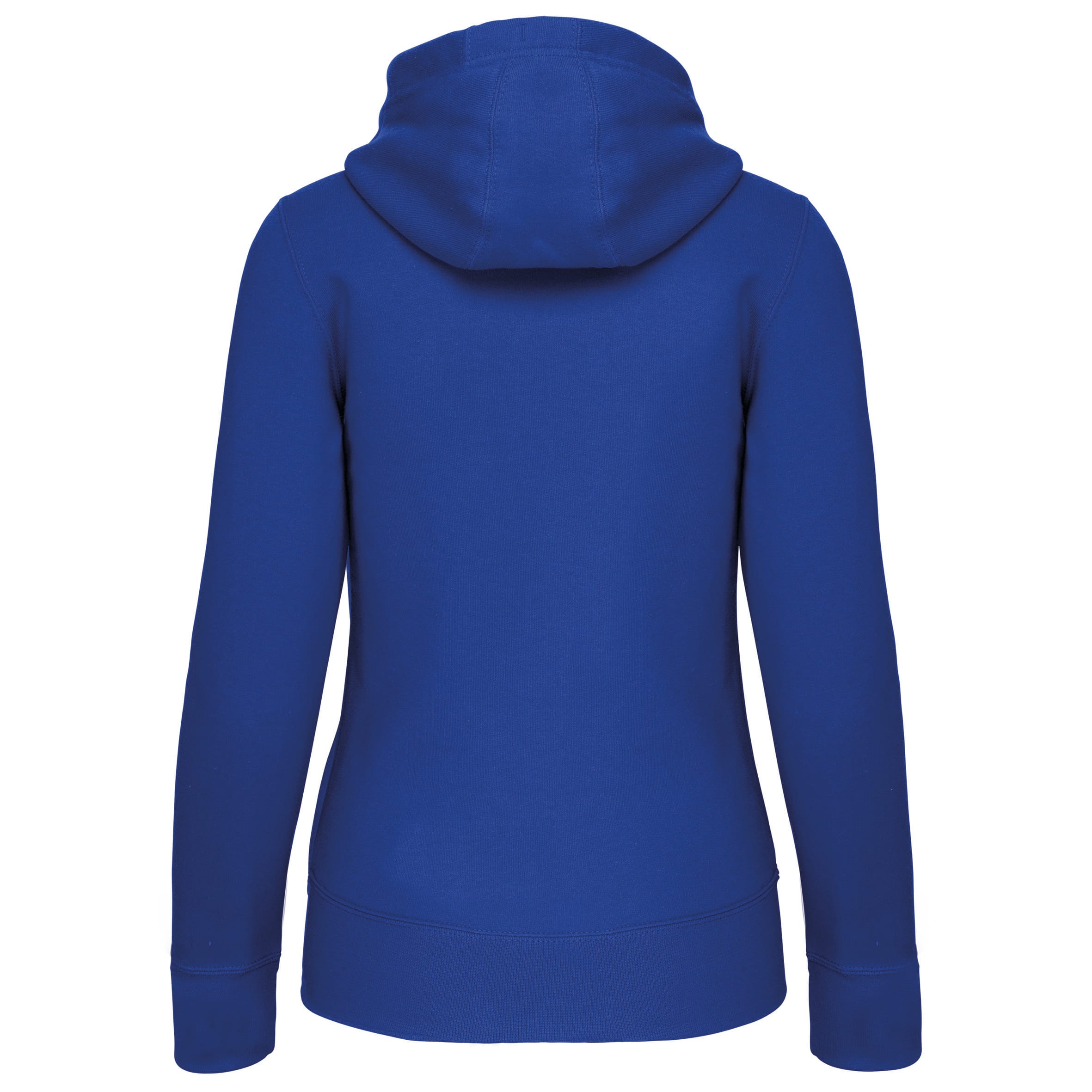 Damessweater met rits en capuchon