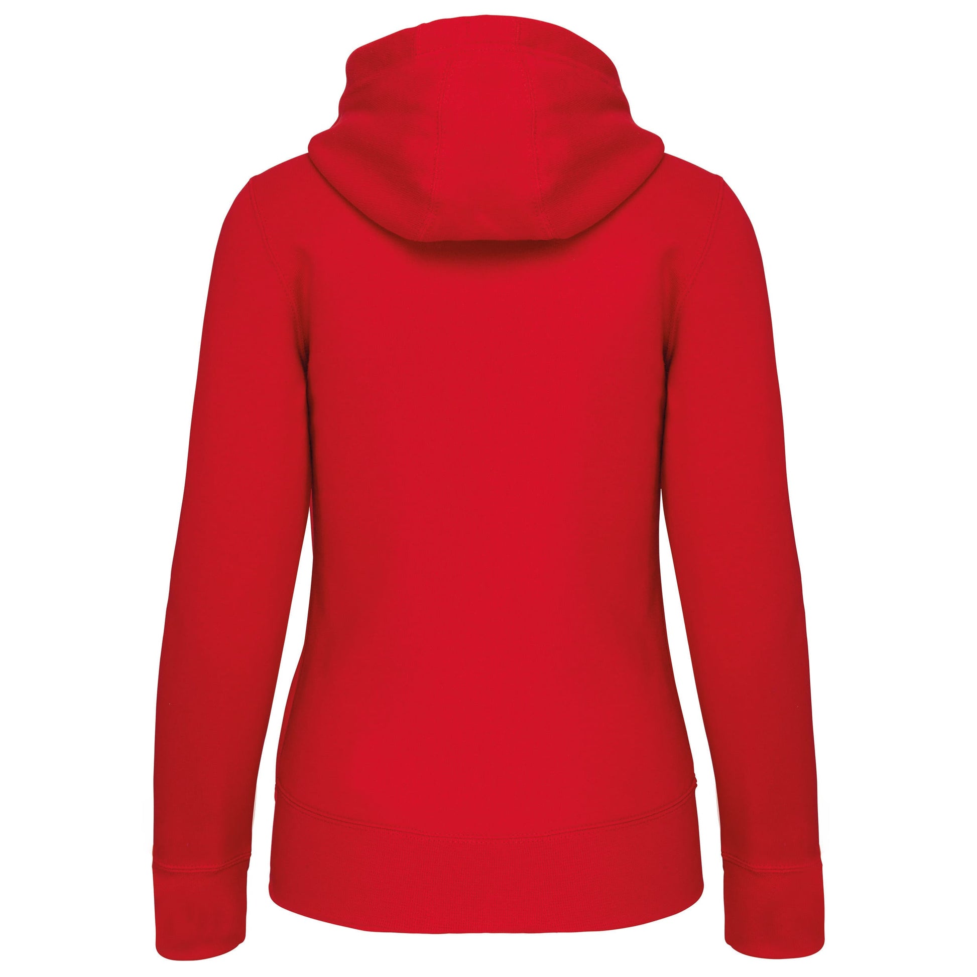 Damessweater met rits en capuchon