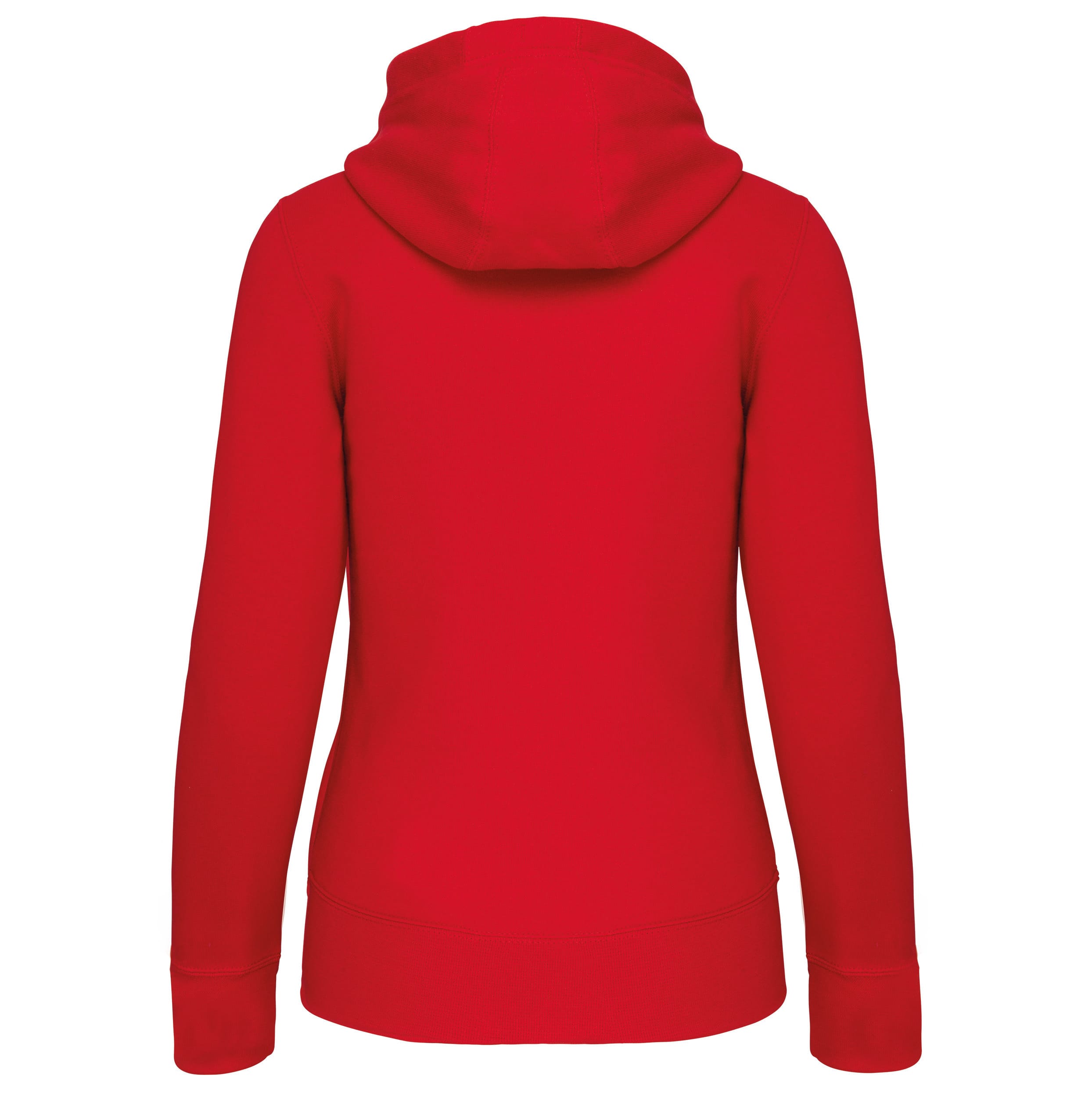 Damessweater met rits en capuchon