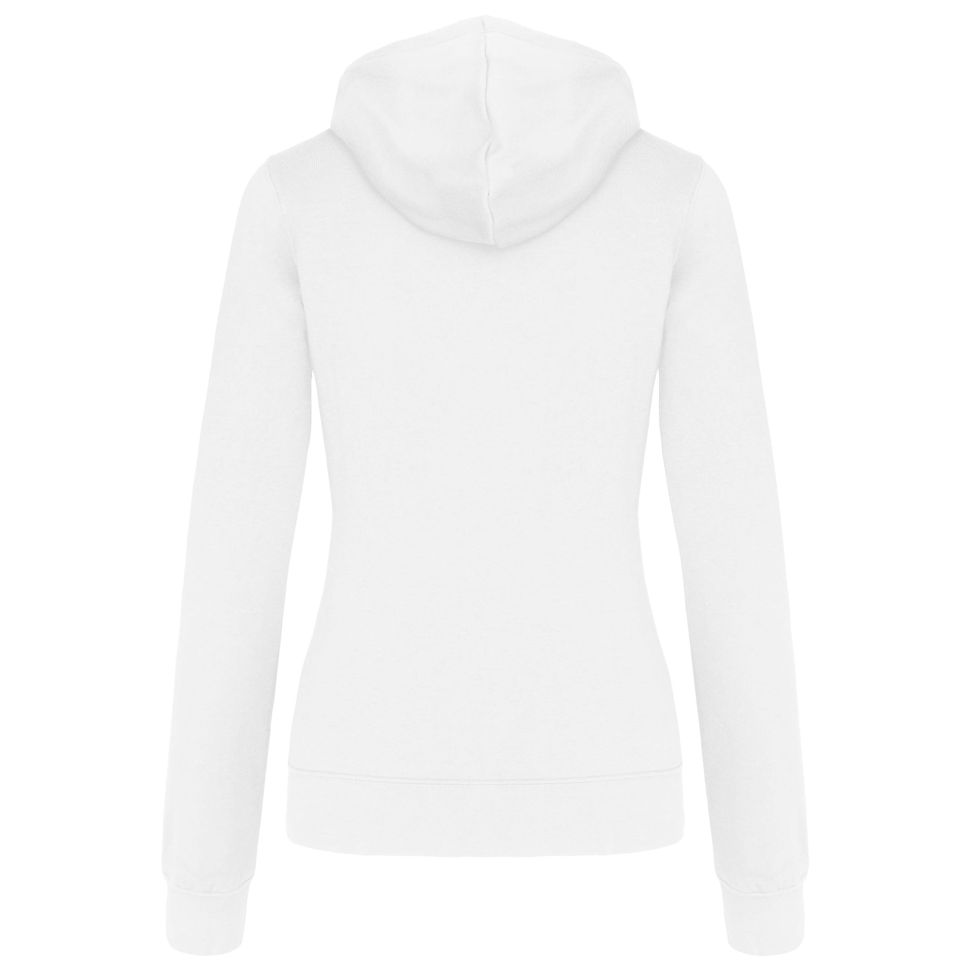 Damessweater met capuchon in contrasterende kleur