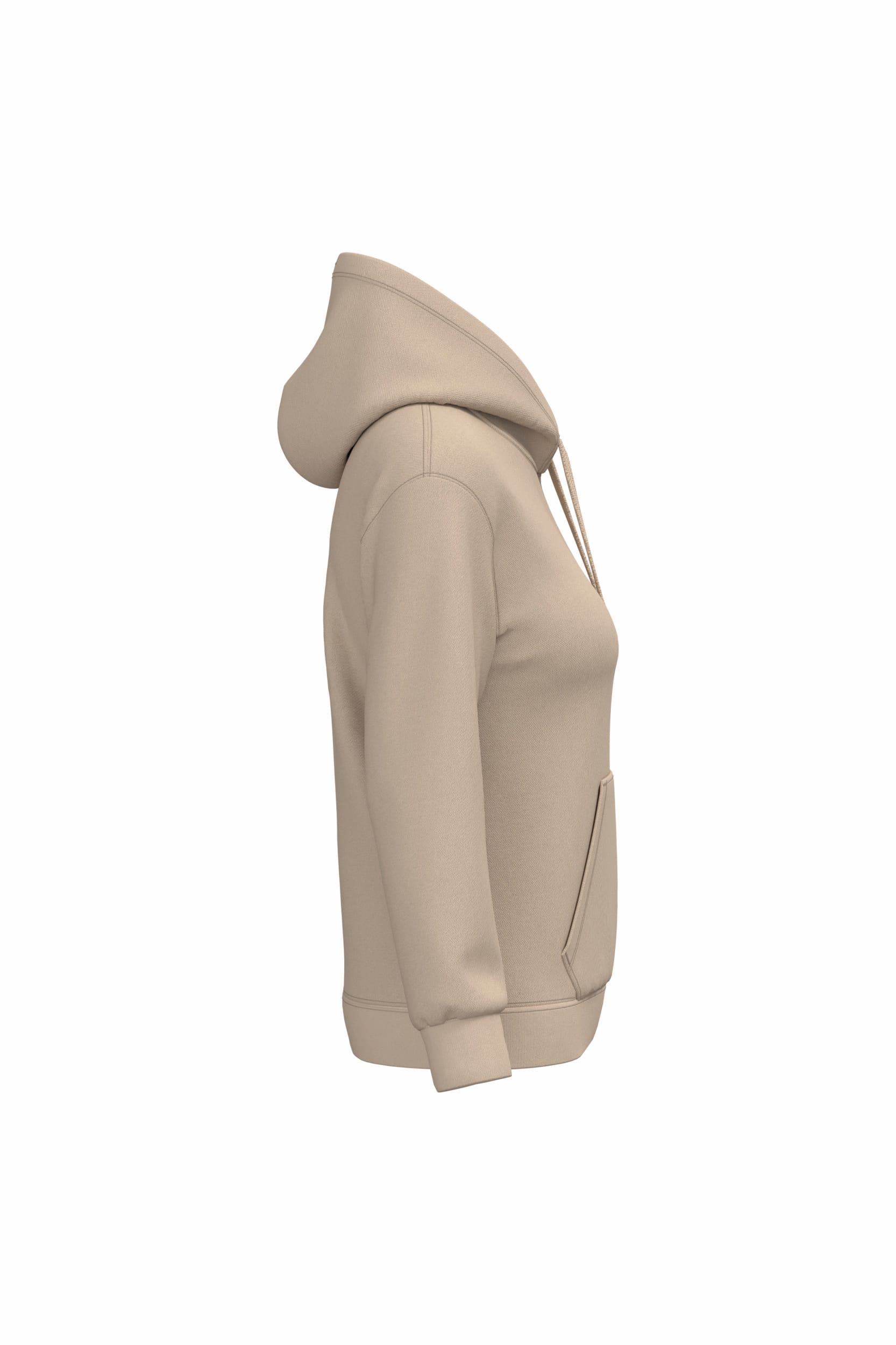 Eco damessweater met capuchon
