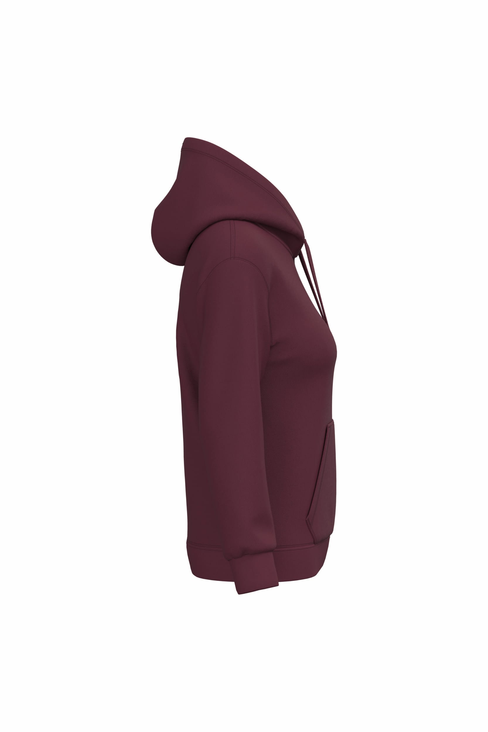 Eco damessweater met capuchon
