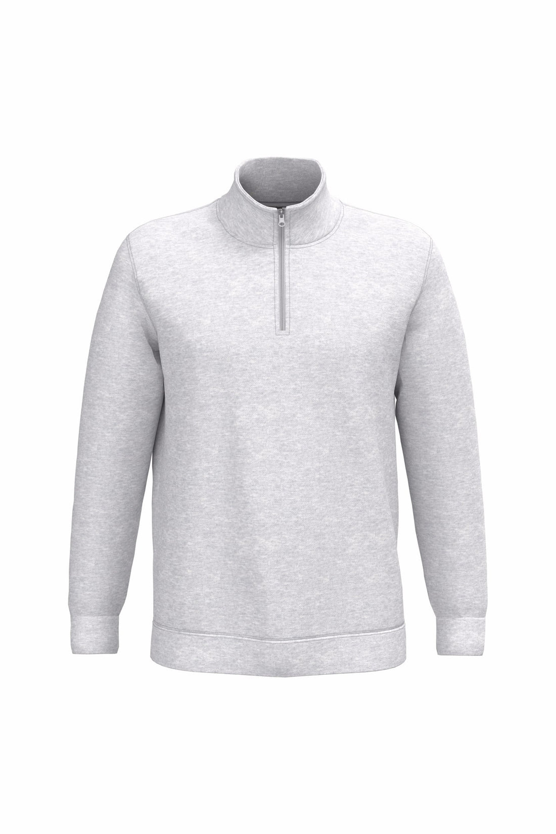 Sweater met ritskraag