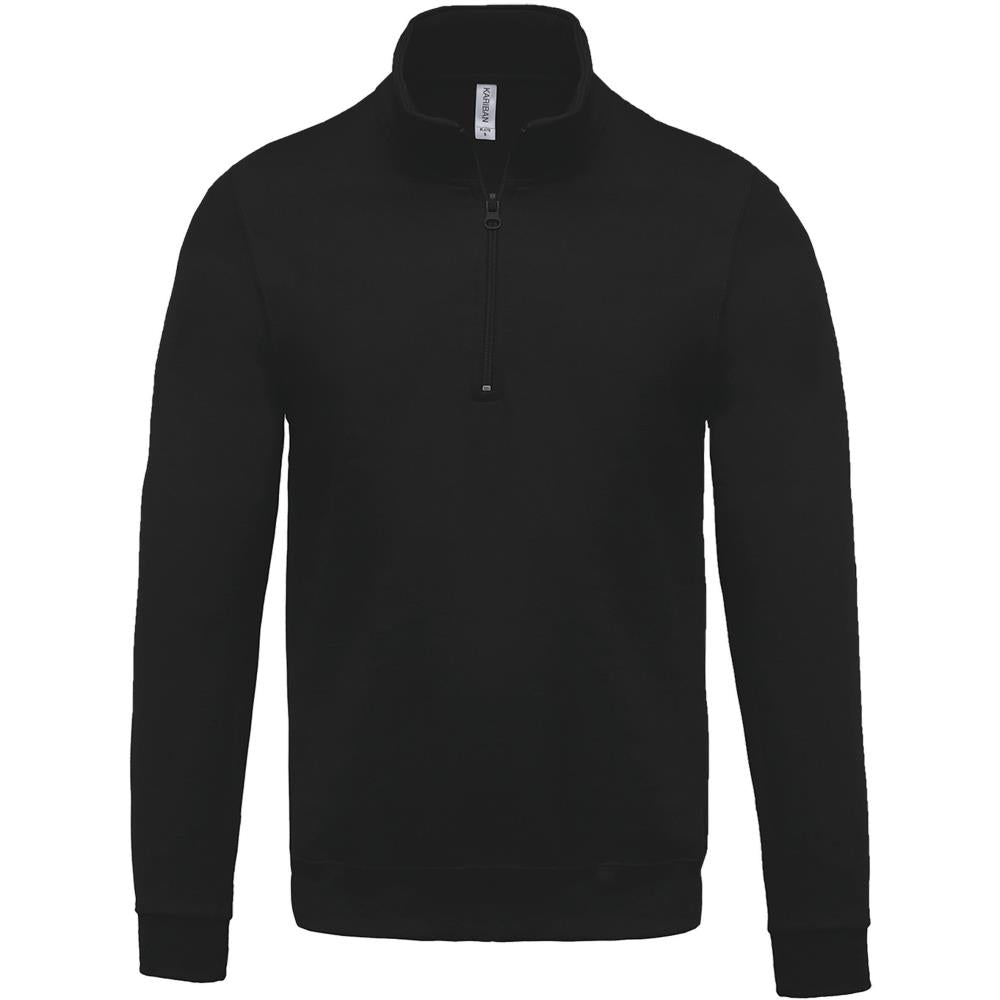 Sweater met ritskraag