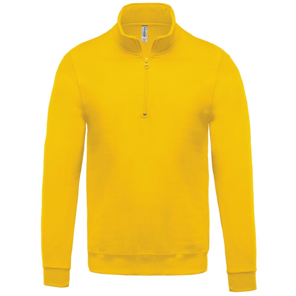 Sweater met ritskraag