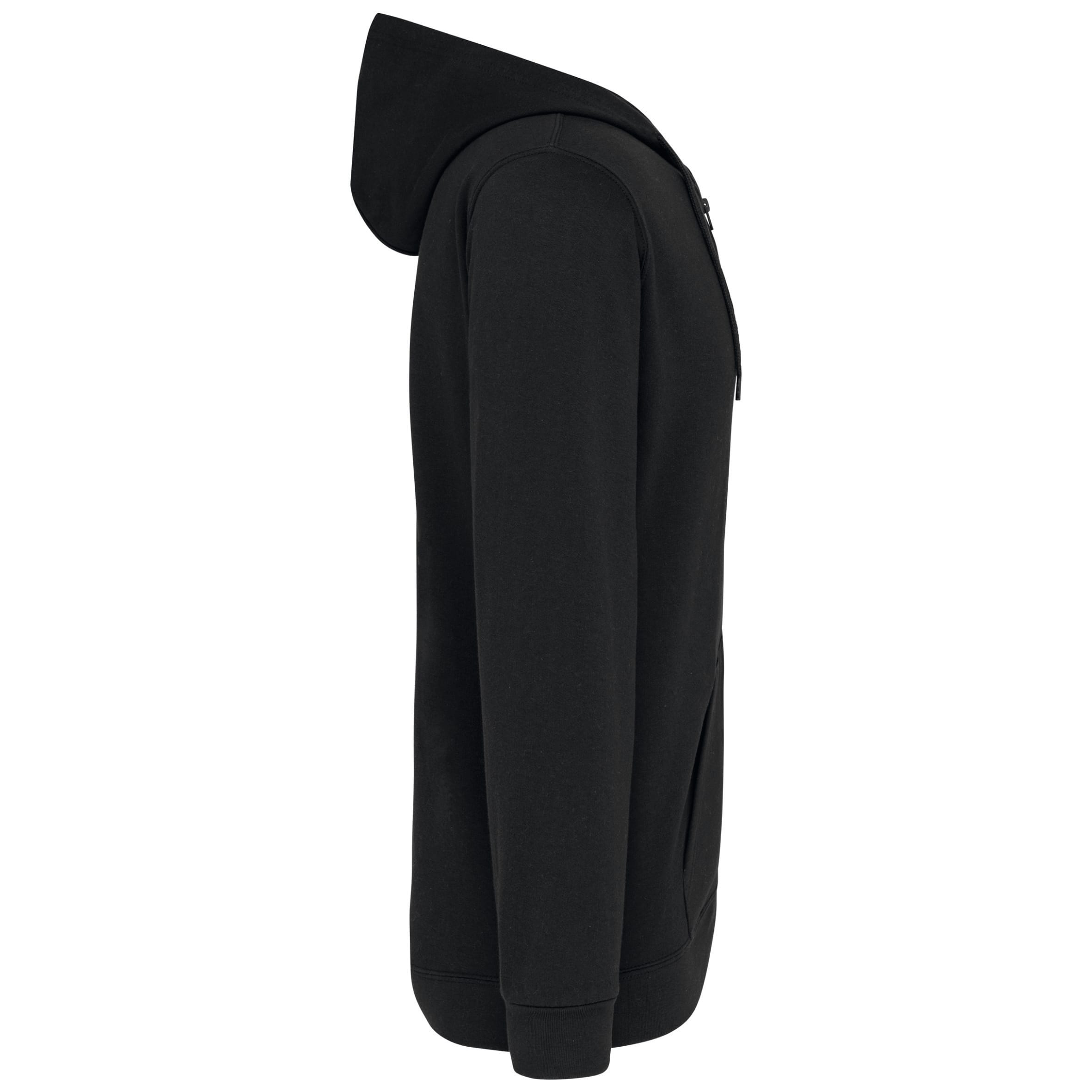 Sweatvest met capuchon