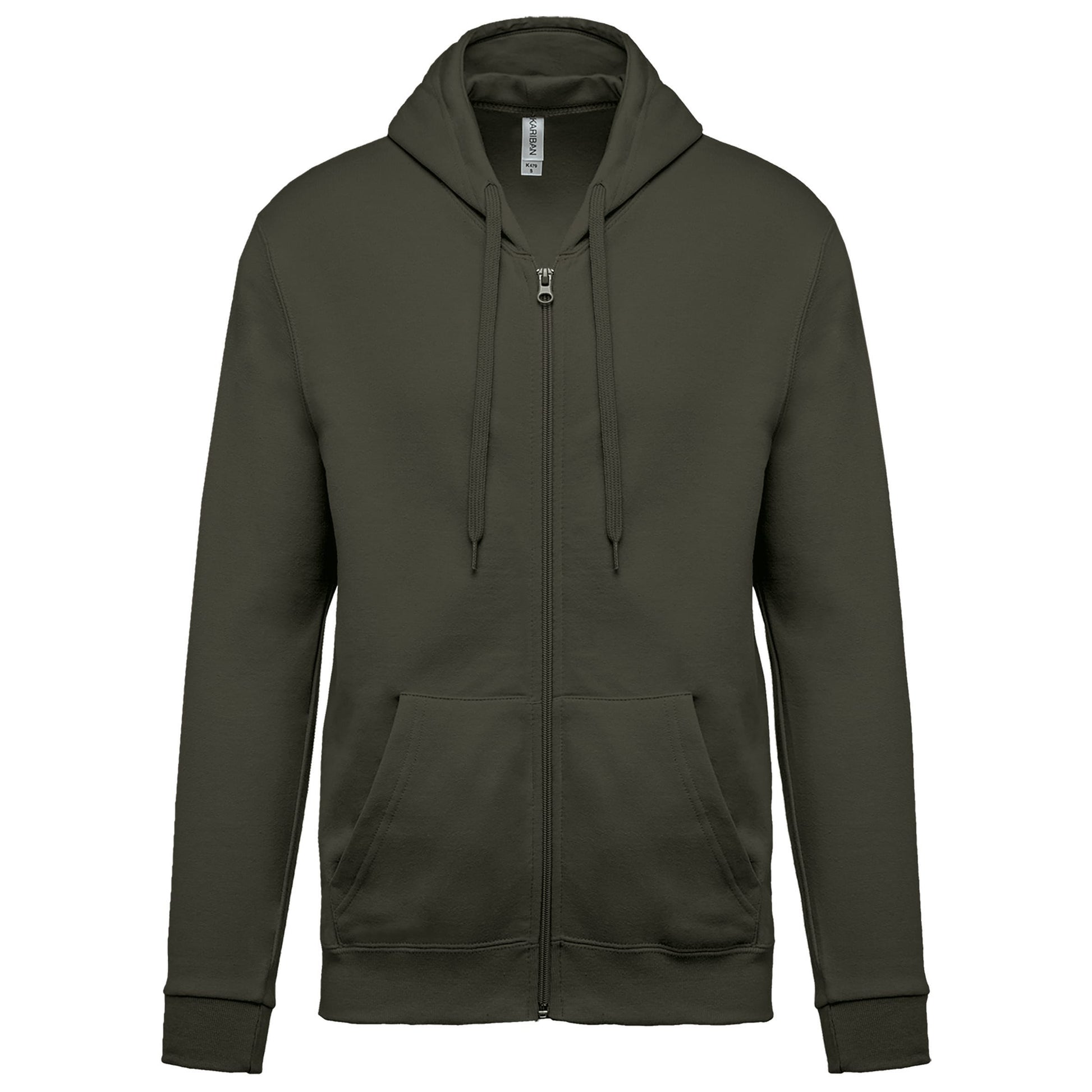 Sweatvest met capuchon