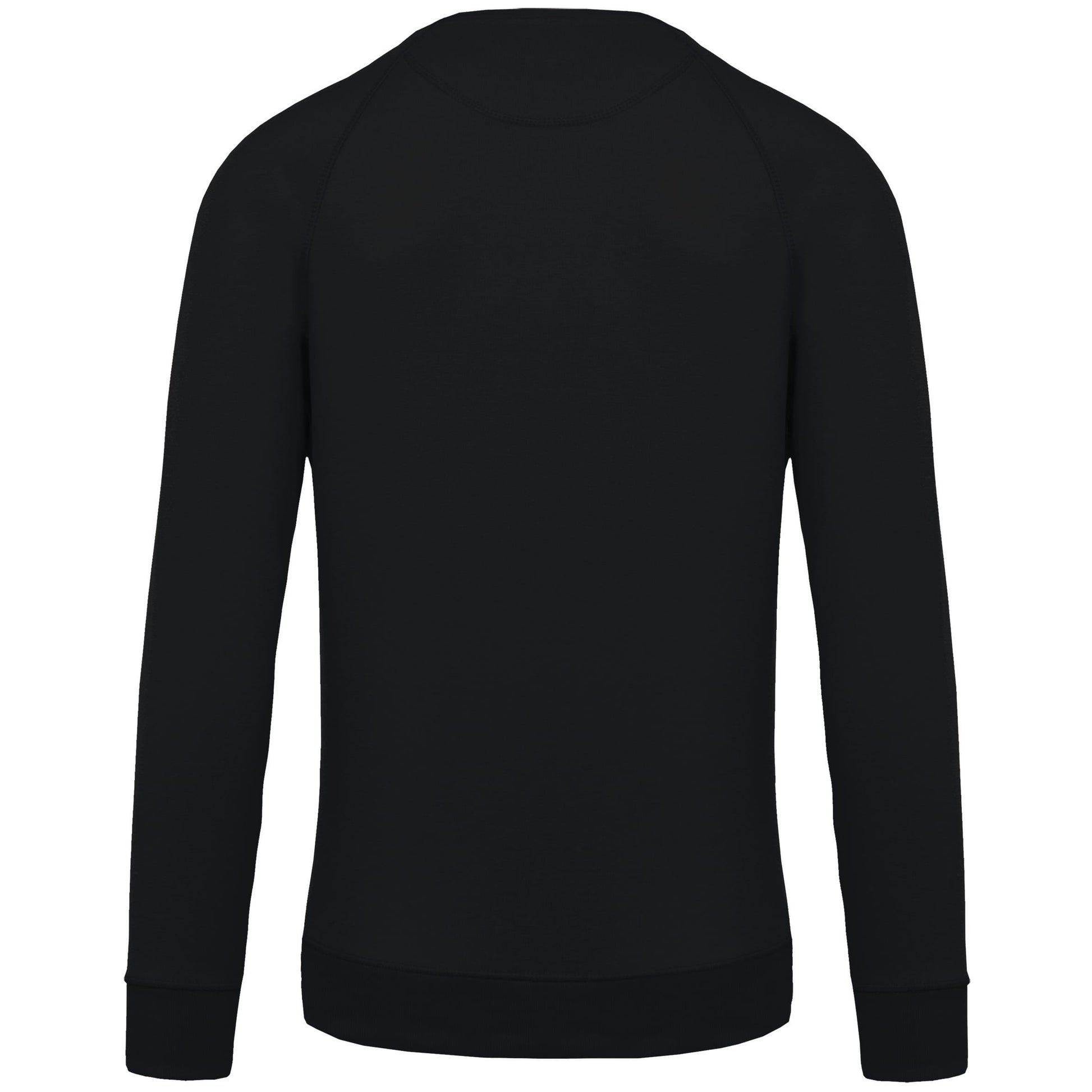 Herensweater BIO ronde hals raglanmouwen