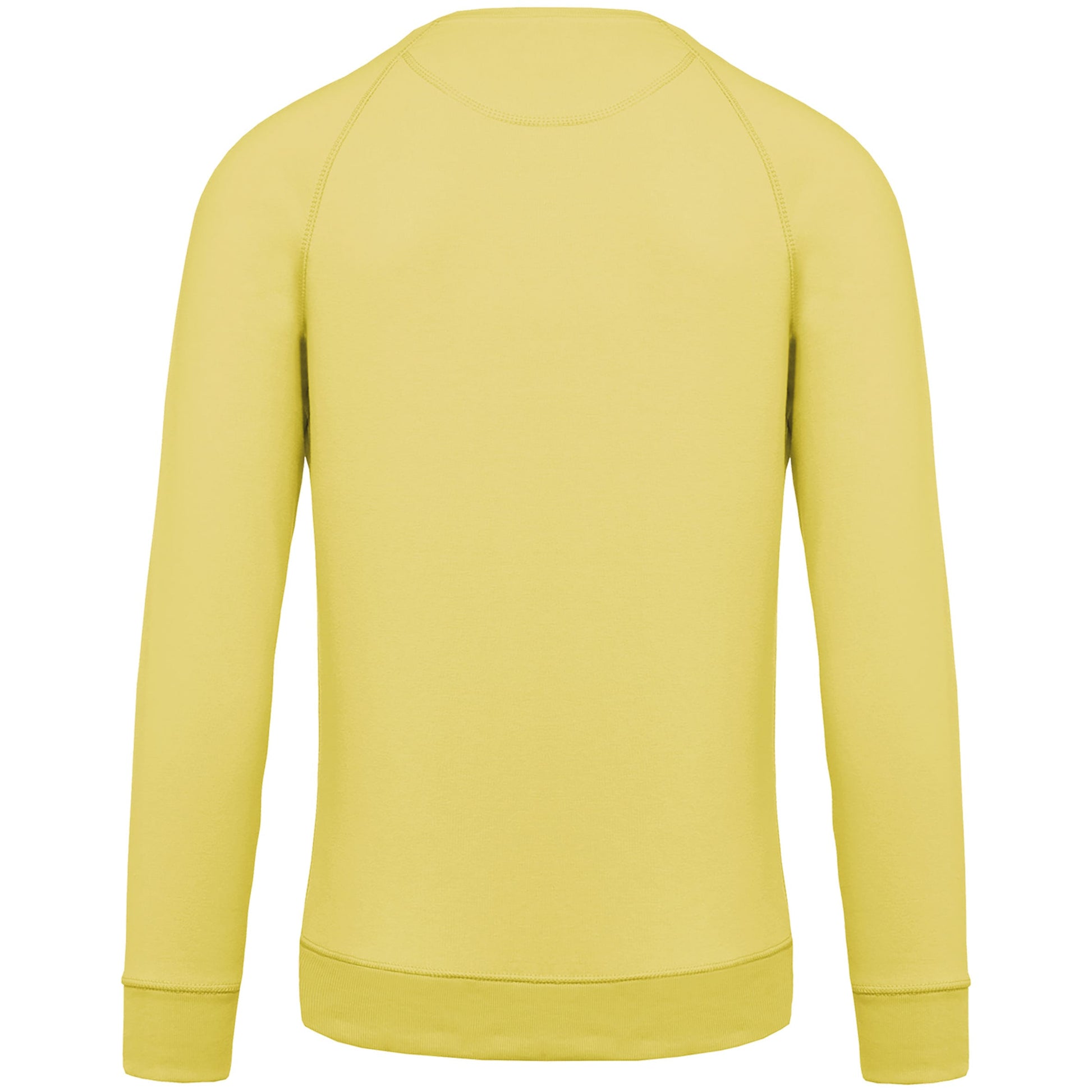 Herensweater BIO ronde hals raglanmouwen