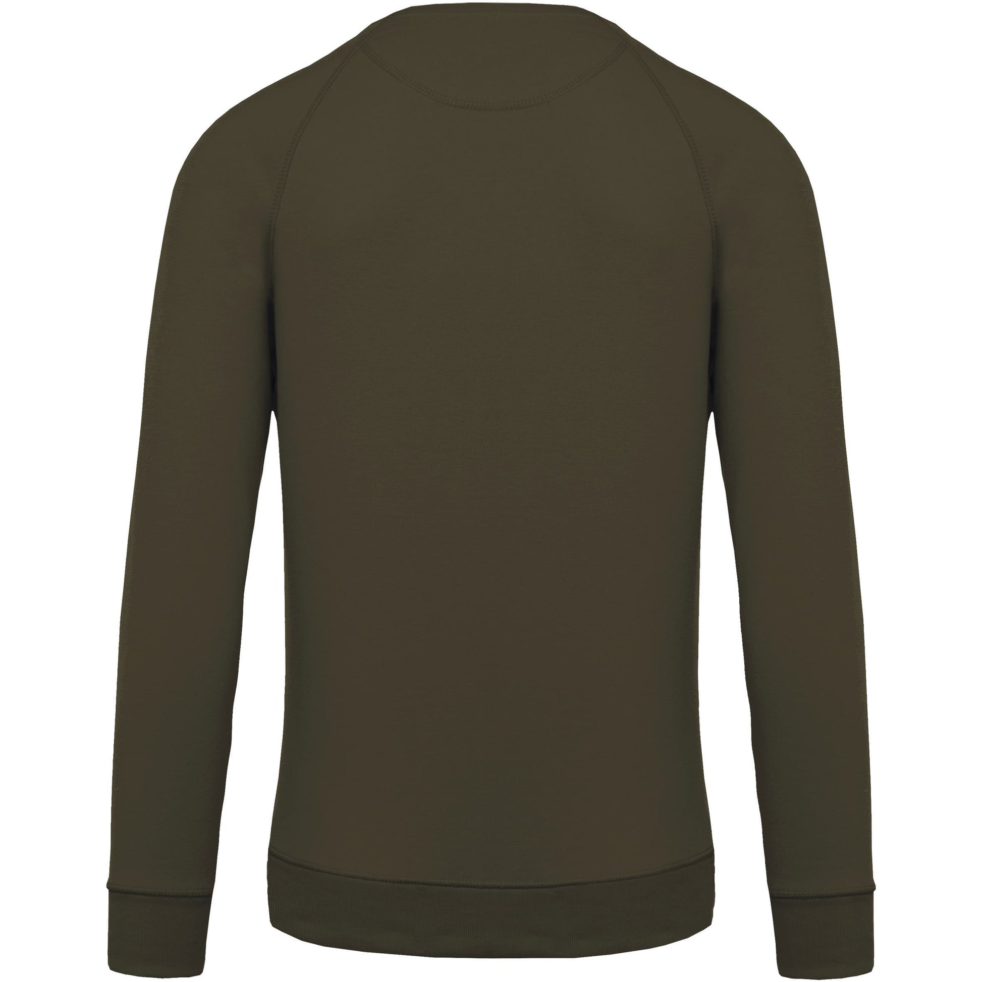 Herensweater BIO ronde hals raglanmouwen
