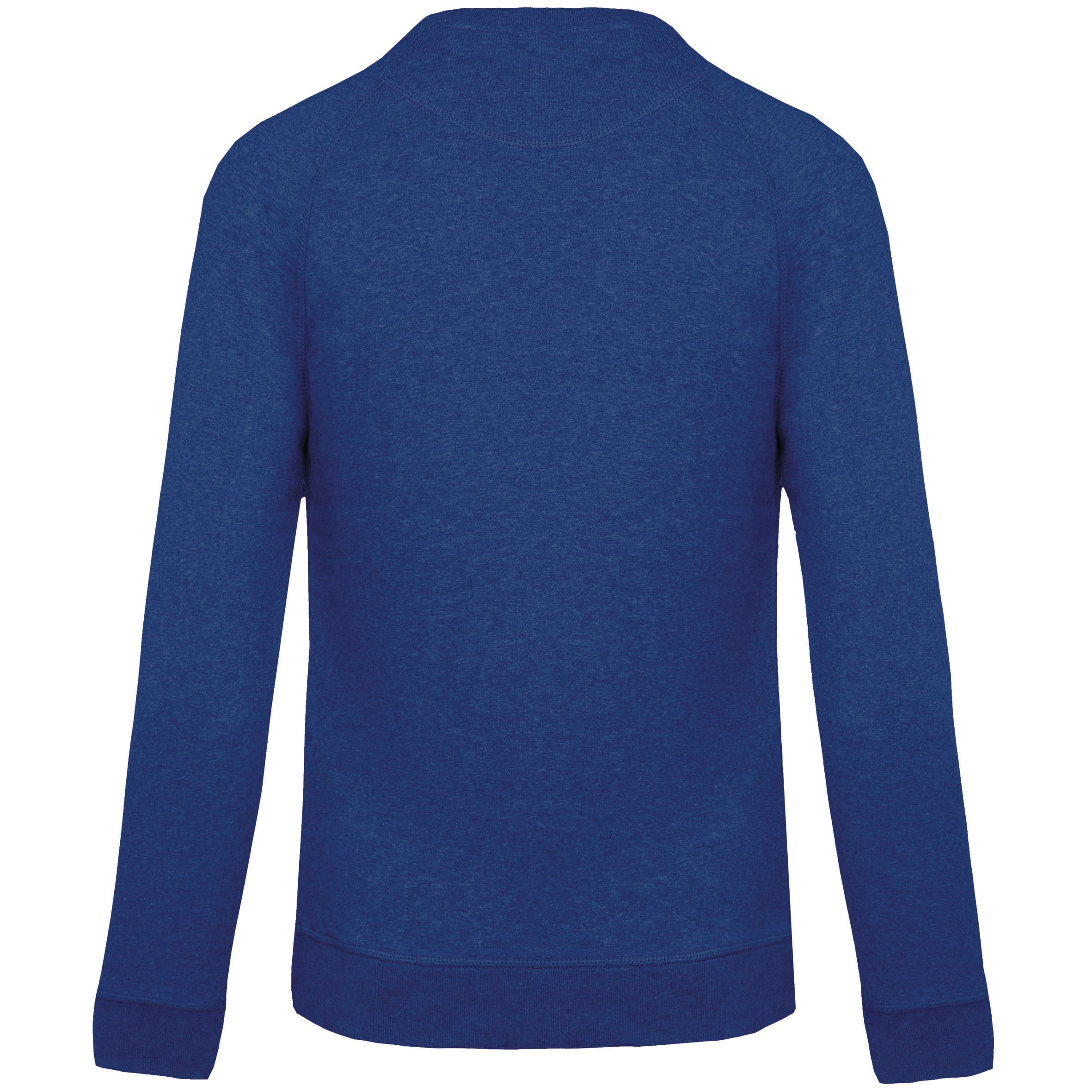 Herensweater BIO ronde hals raglanmouwen