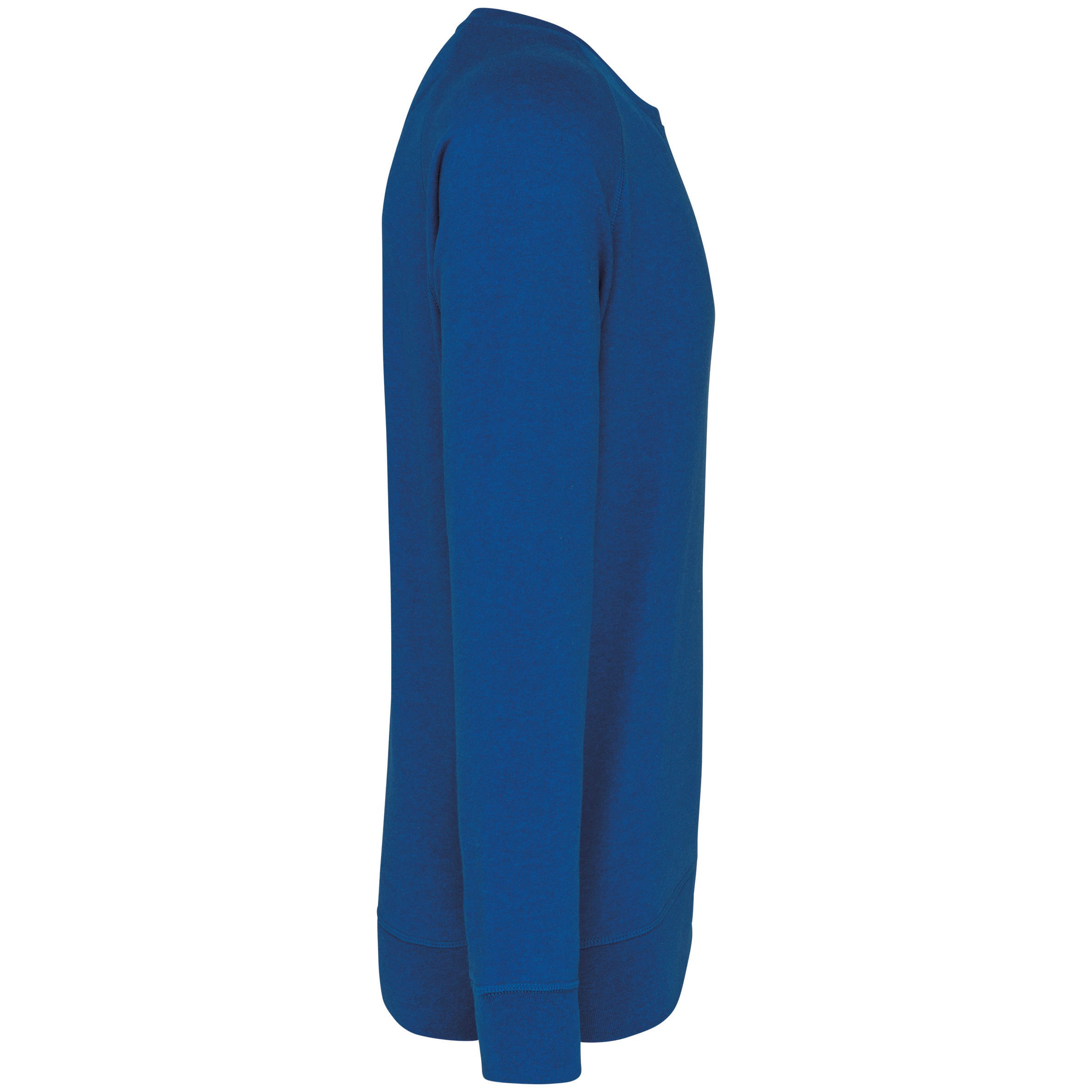 Herensweater BIO ronde hals raglanmouwen