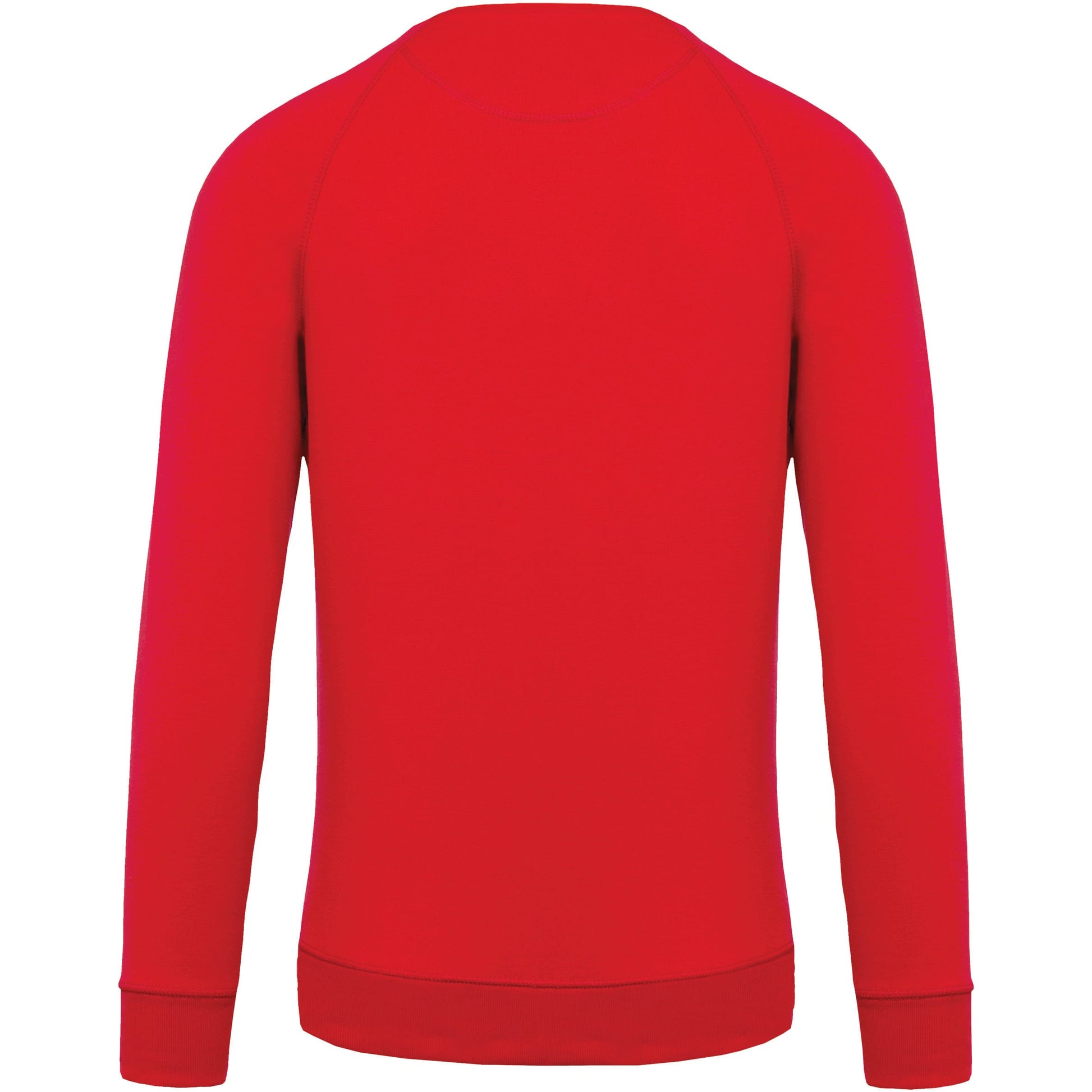 Herensweater BIO ronde hals raglanmouwen