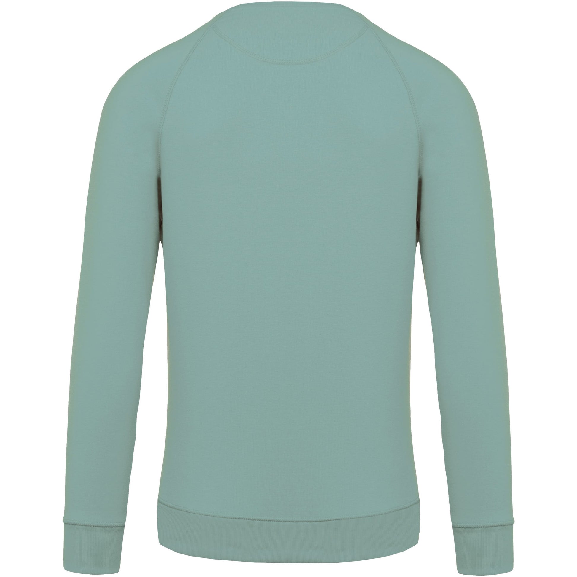 Herensweater BIO ronde hals raglanmouwen
