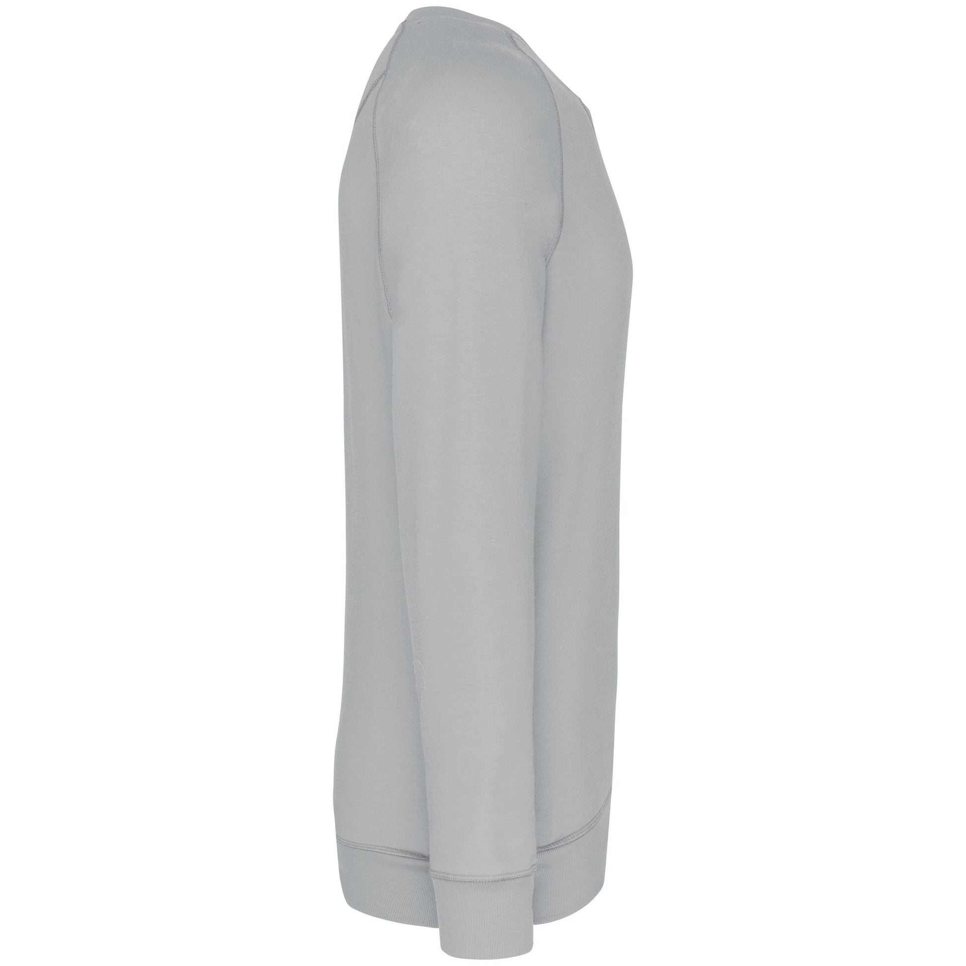 Herensweater BIO ronde hals raglanmouwen
