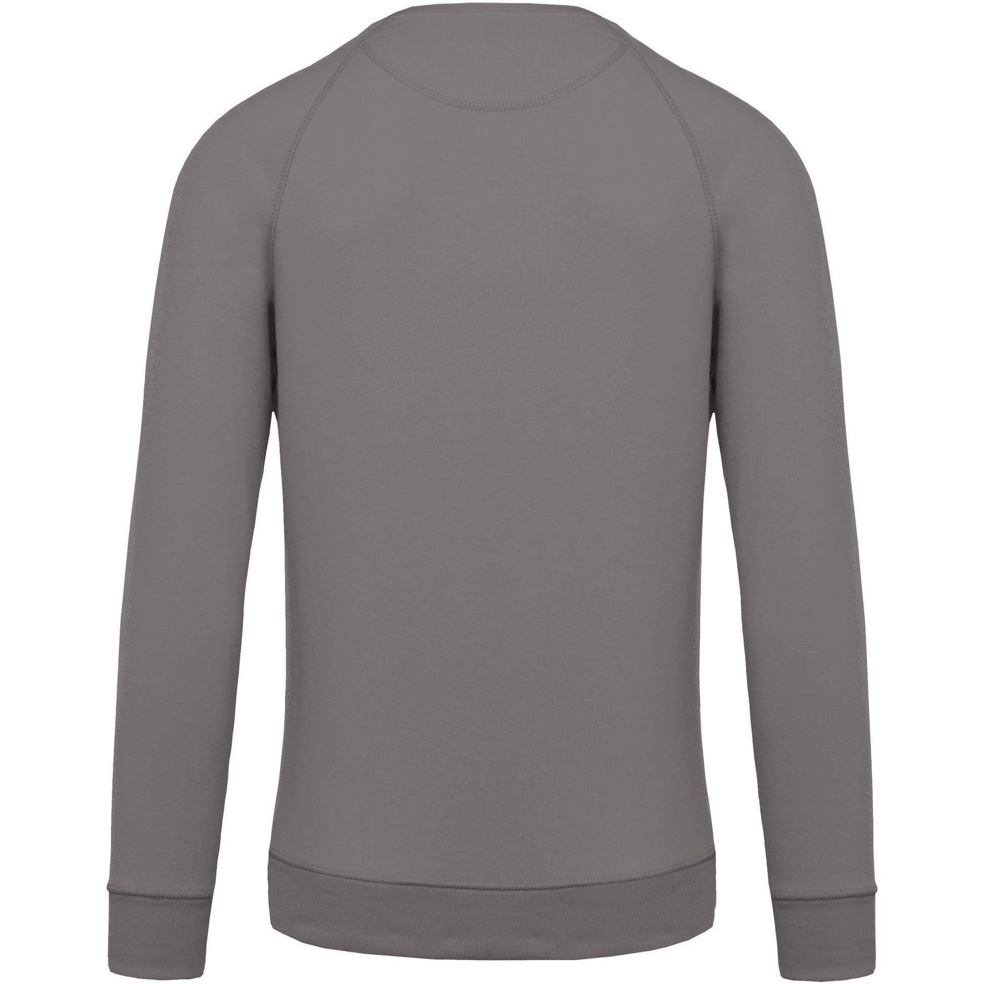 Herensweater BIO ronde hals raglanmouwen