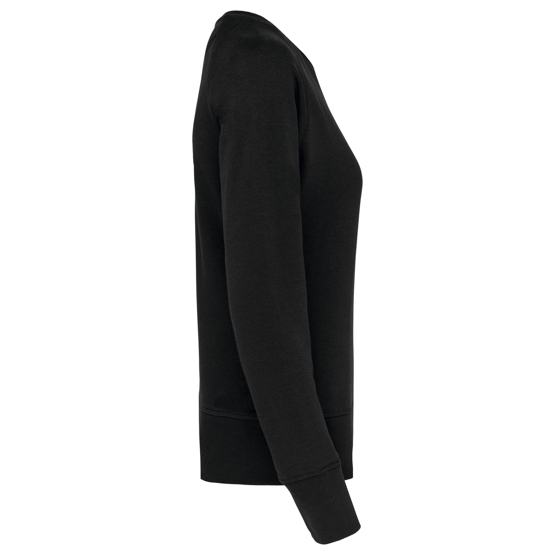 Damessweater BIO ronde hals raglanmouwen