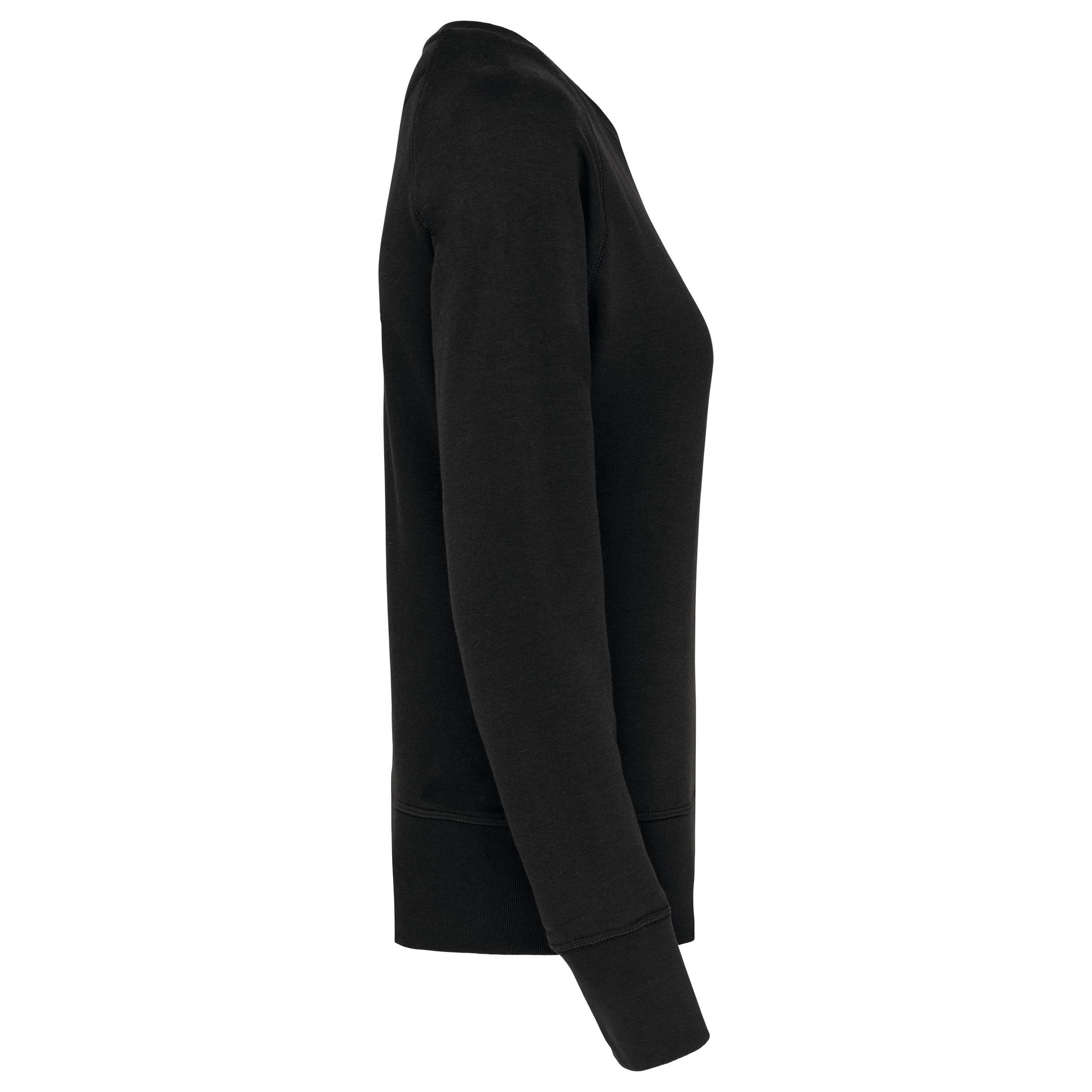 Damessweater BIO ronde hals raglanmouwen